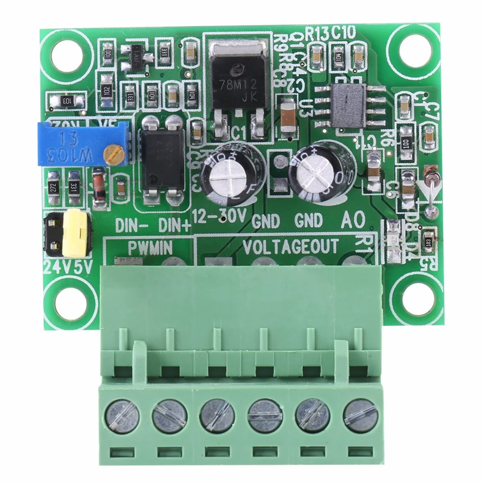 1-3 kHz 0-10 V PWM na - moduł napięcia, cyfrowy konwerter napięcia sygnału, moduł konwertera cyfrowego na analogowy PWM