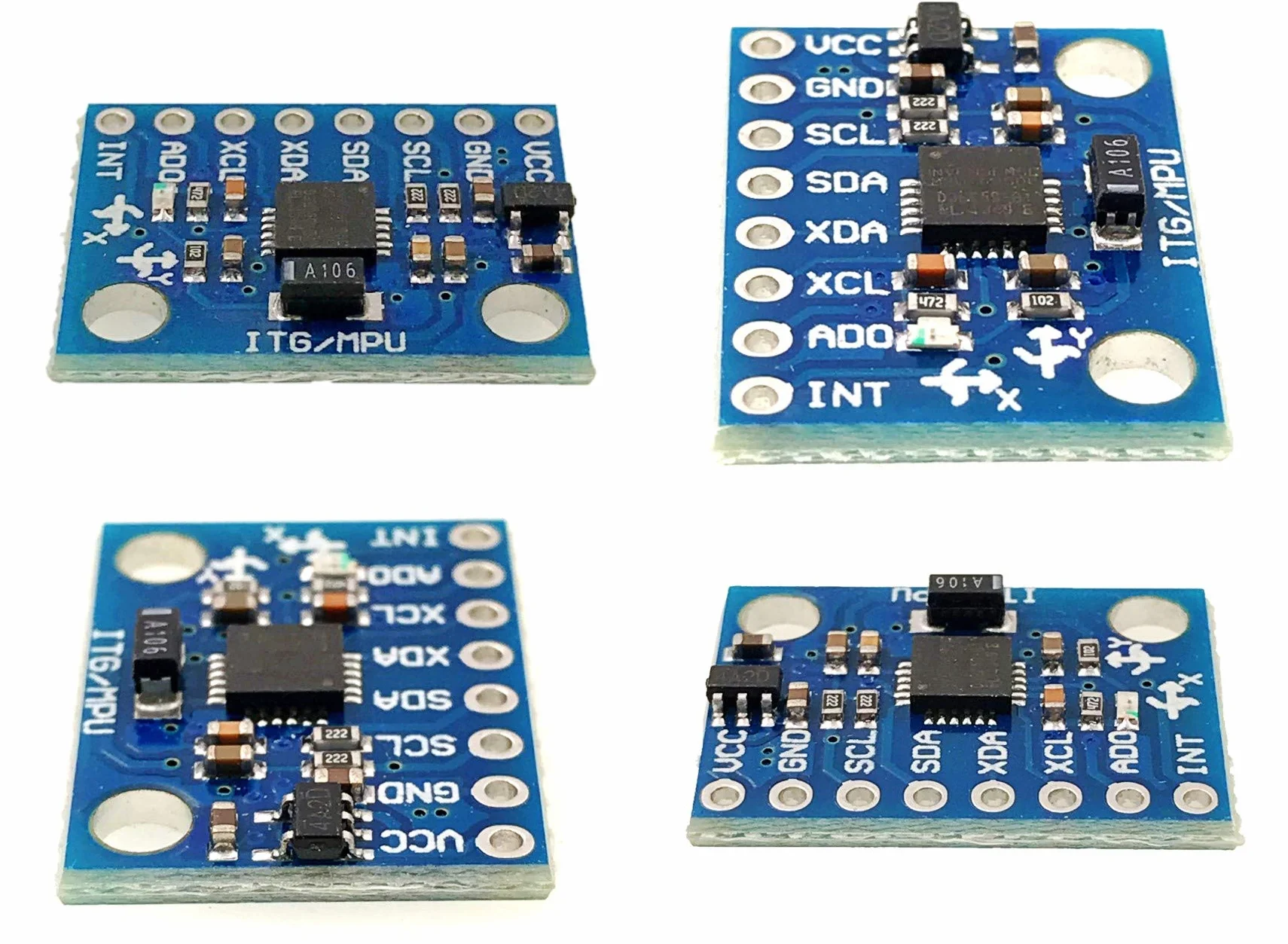 GY-521 MPU-6050 6DOF moduł 3-osiowy żyroskop akcelerometr czujnik nachylenia do Raspberry Pi Arduino