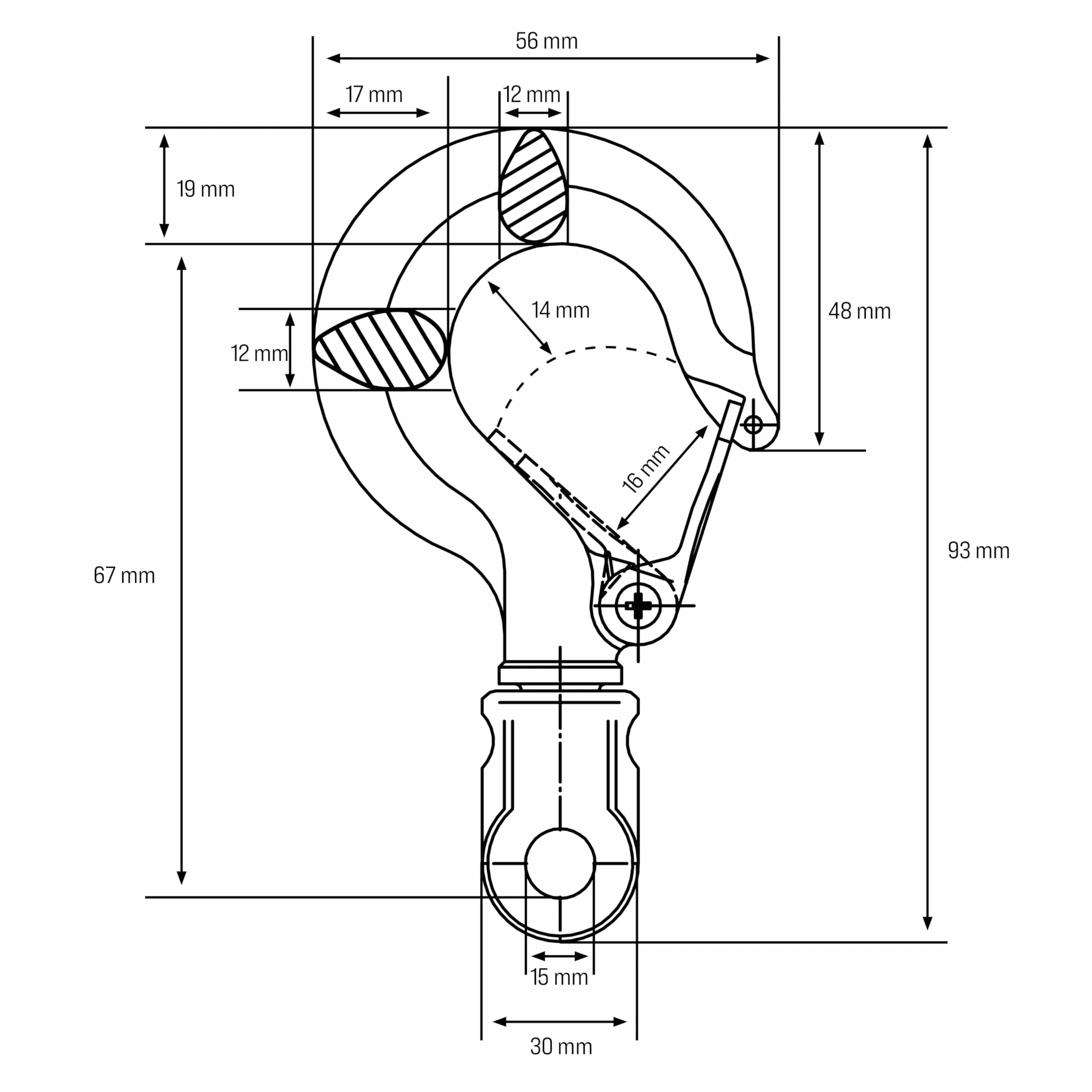 Güde Wciągarka GGHW 900/8 900 kg 8 m 5 cm
