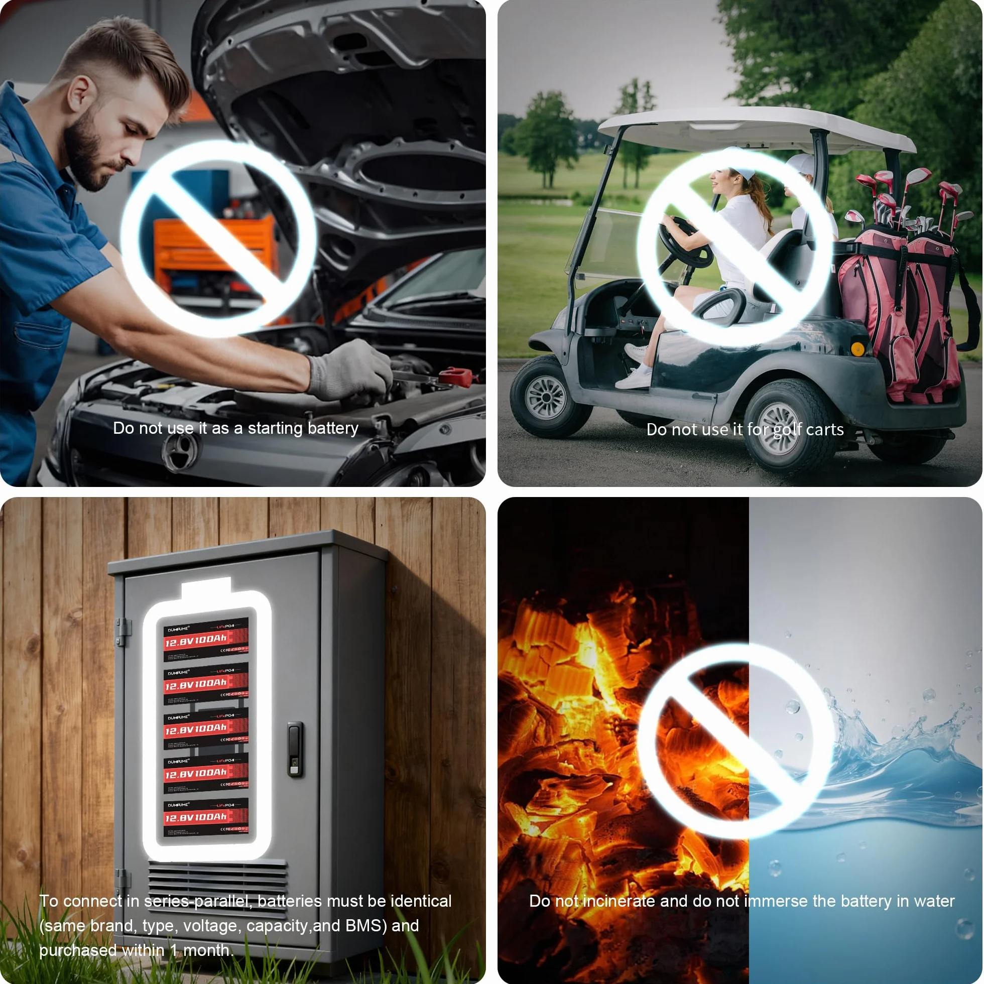 Bateria LiFePO4 12V 300Ah (314Ah) z BMS 200A 4019Wh 4000+ Cykli Akumulator Litowy do Kamperów Fotowoltaiki Off-Grid