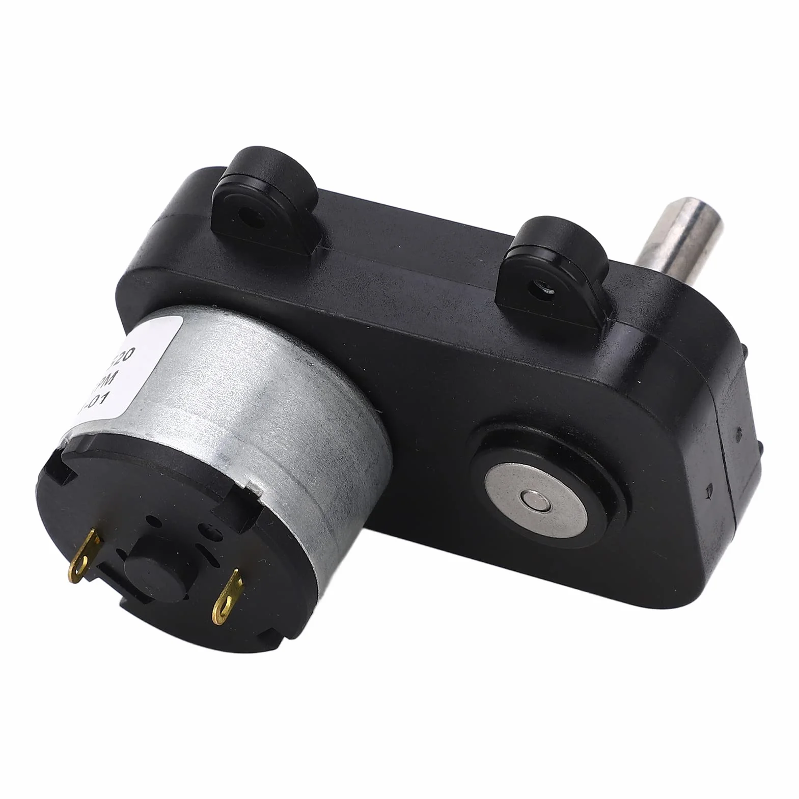 Silnik z przekładnią Prądu Stałego, Silnik z przekładnią ślimakową Samoblokujący Silnik z przekładnią redukcyjną DC 5 V 200 Obr./min do Elektroniki Automatyki, Silników