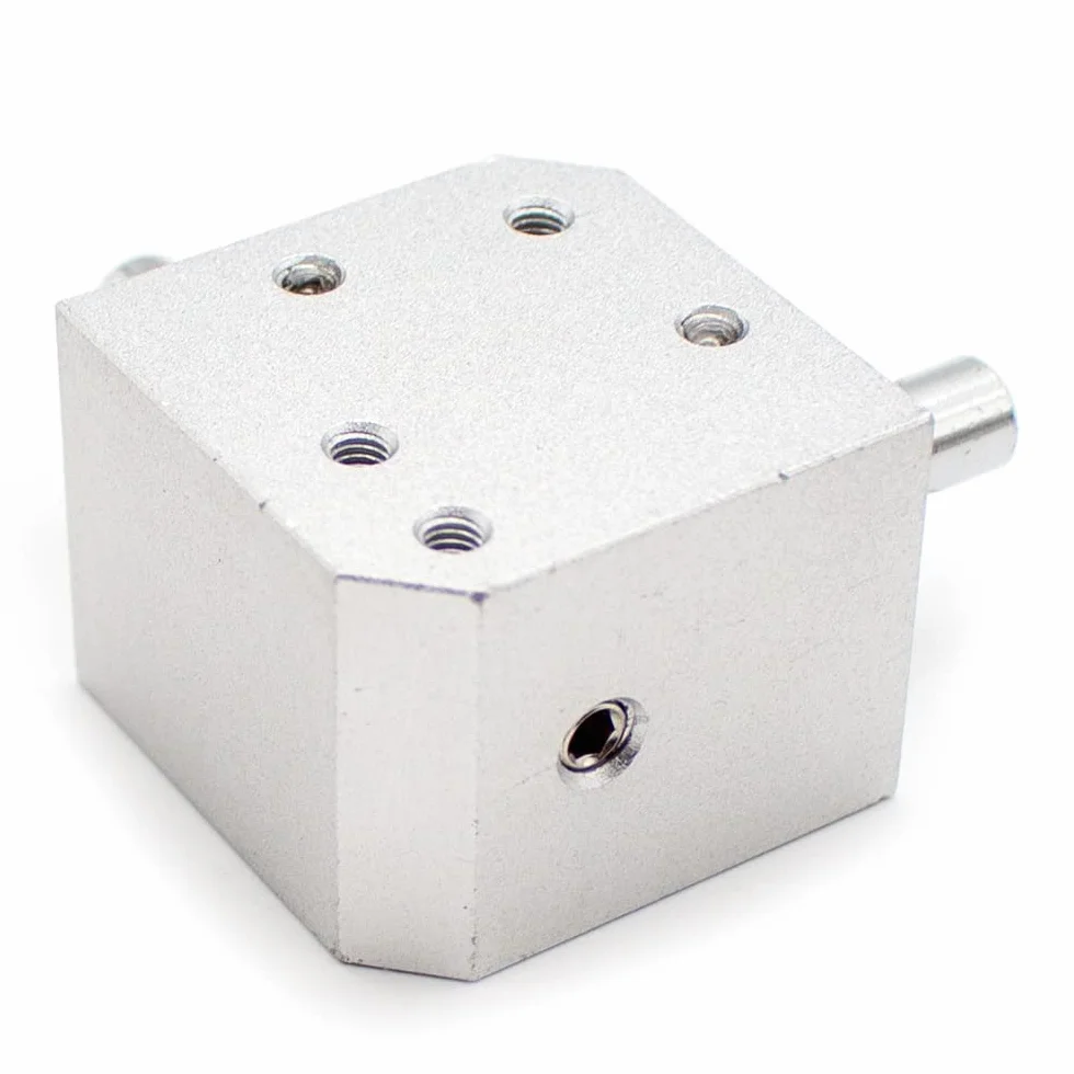 Toplionace Kątowa Przekładnia Stożkowa Mini 1 Moduł 20 Zębów 90° Napęd Kątowy 1:1 Podwójny Wał 8mm