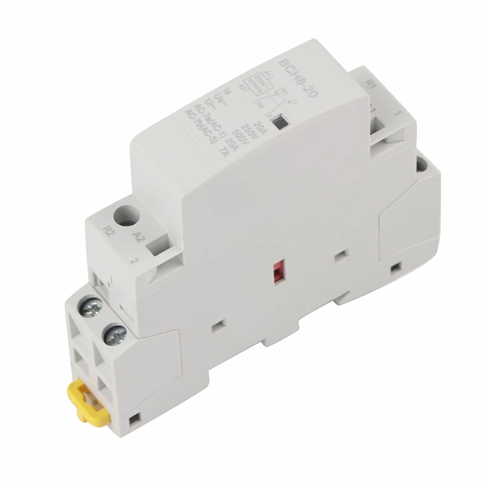 Stycznik AC 20A 1NO 1NC 230V Domowy Stycznik