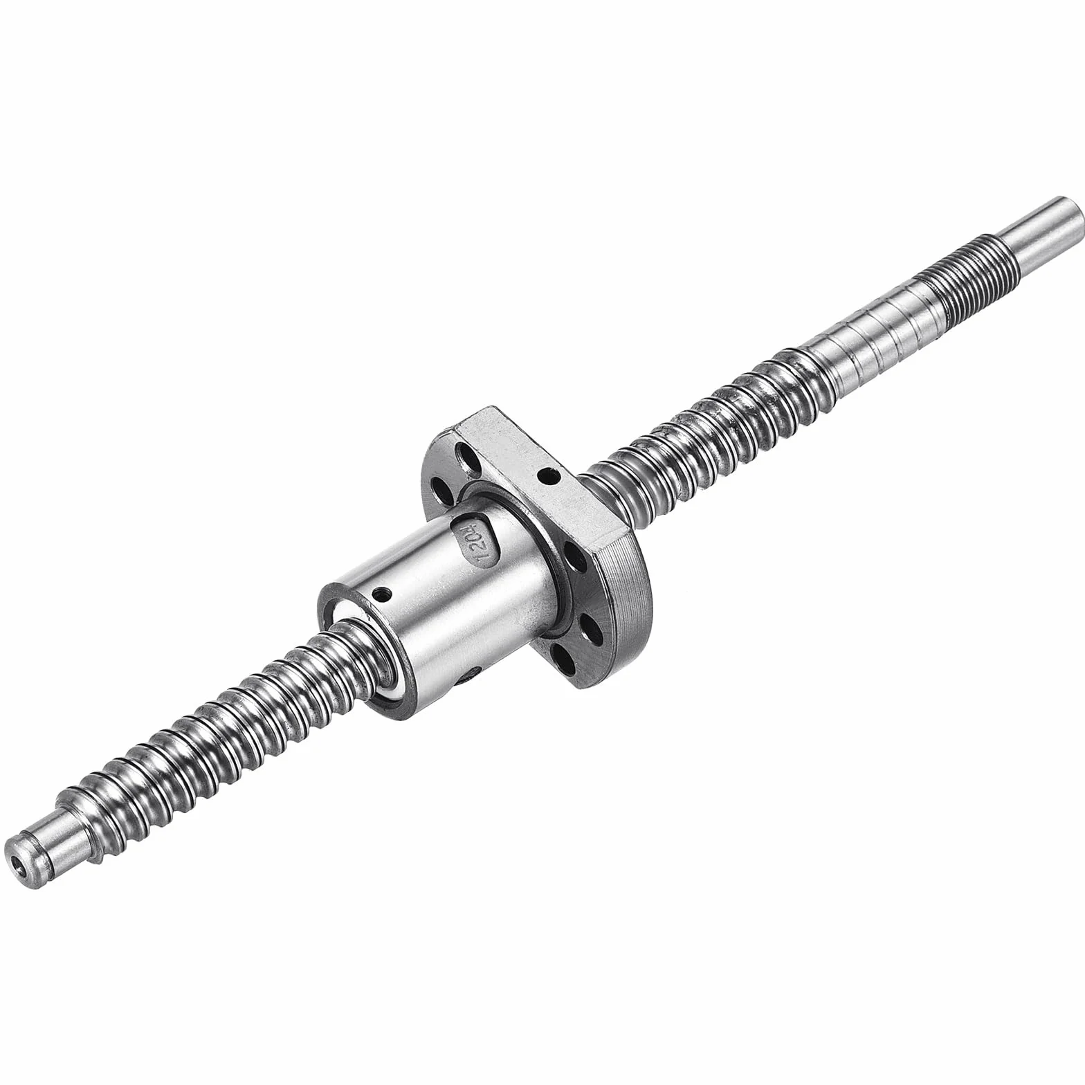 QUARKZMAN BallScrew SFU1204 śruba kulowa 12x4 mm długość 200 mm Anti-Backlash nakrętka zestaw do CNC