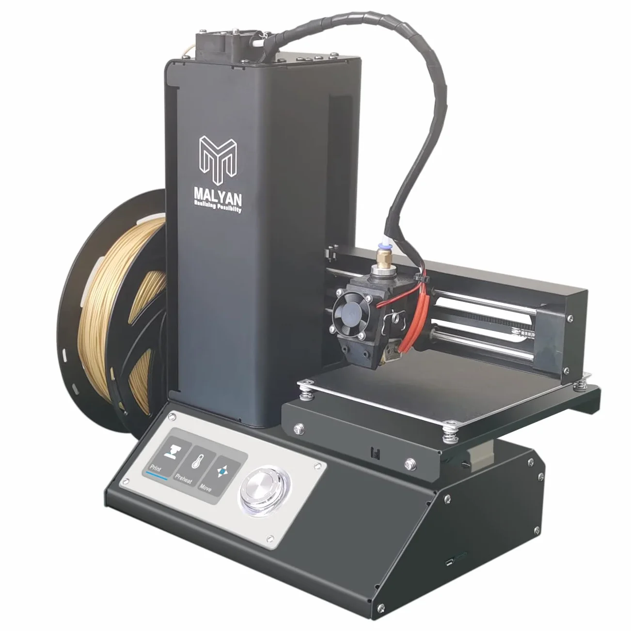 MALYAN M200 Mini drukarka 3D 120 x 120 x 120 mm dla dzieci i początkujących