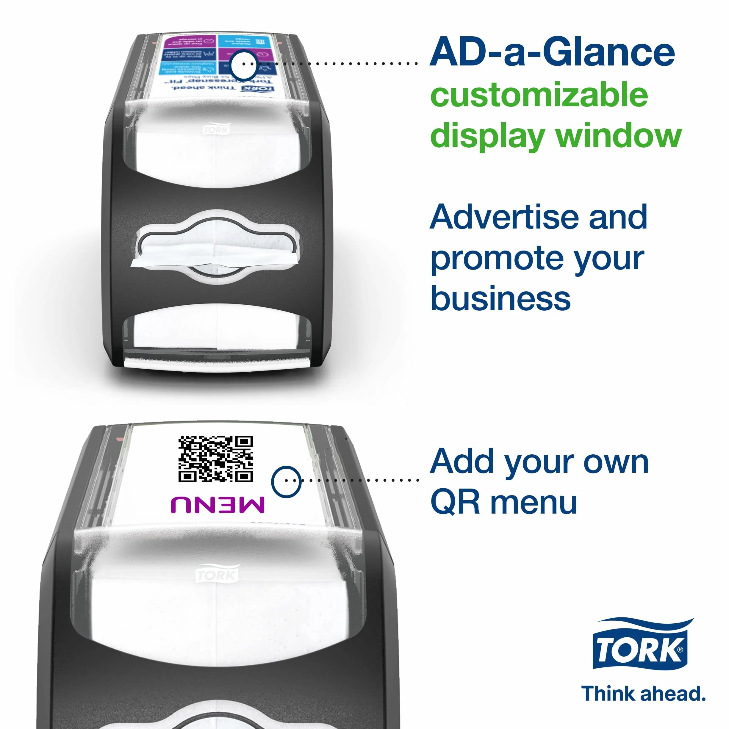 Tork Xpressnap Fit 272901 dozownik serwetki N14 czarny