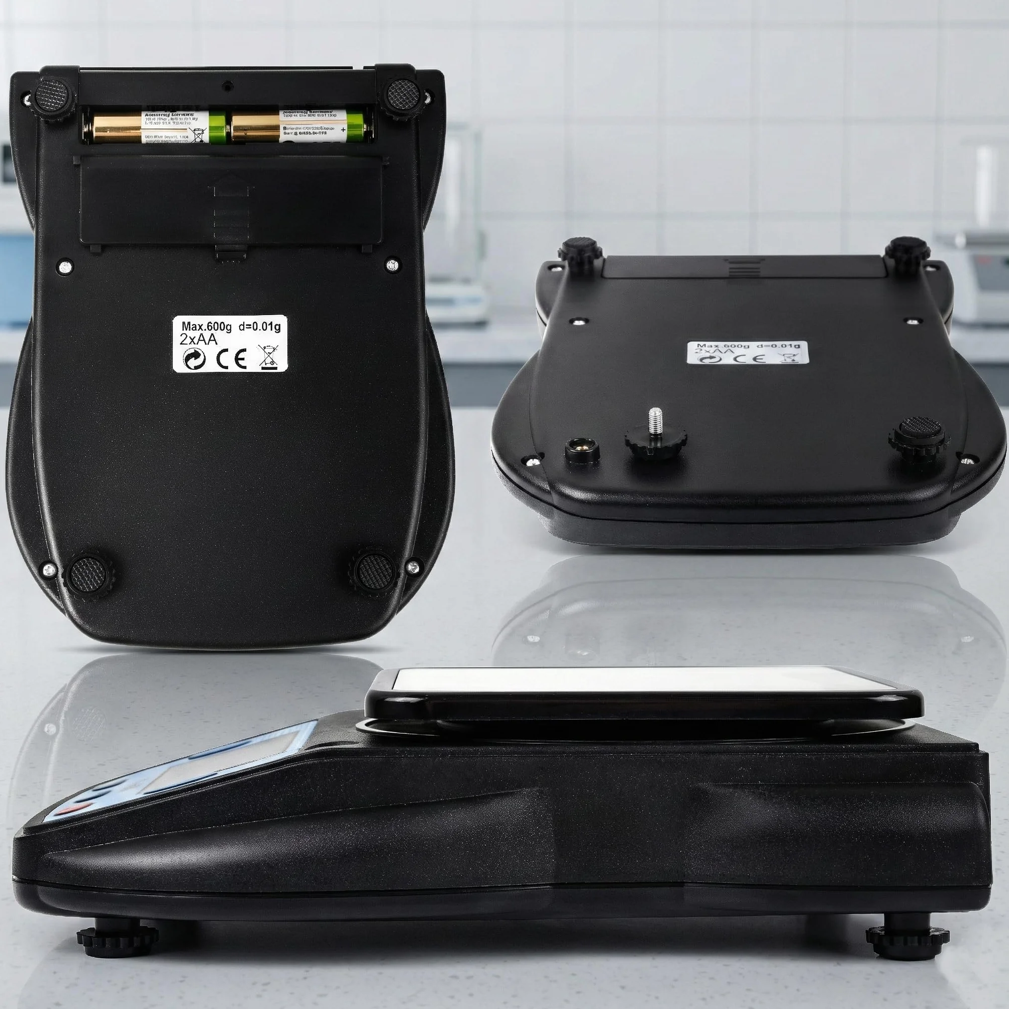 Eosphorus Cyfrowa Waga Analityczna 600g x 0,01g LCD do Laboratorium