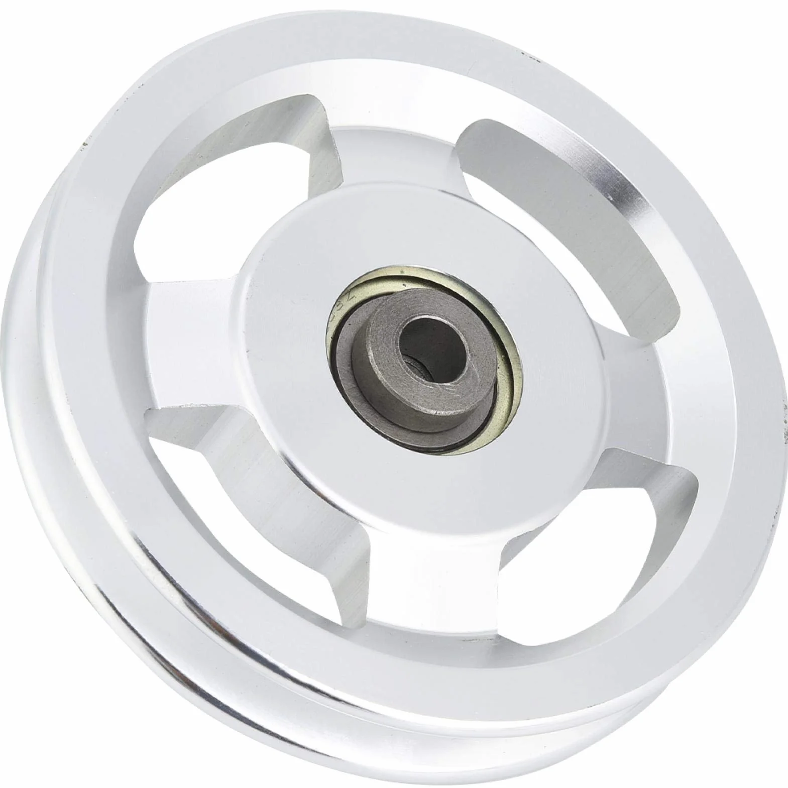 Koło pasowe fitness, uniwersalne koło pasowe ze stopu aluminium Średnica siłowni 90mm i 115mm do ćwiczeń siłowych Akcesoria treningowe(Diameter115mm)