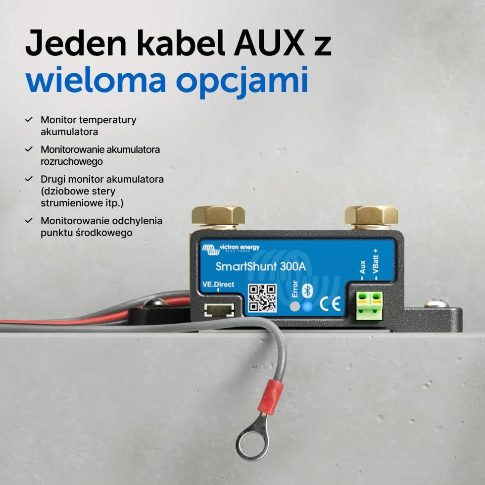Victron Energy SmartShunt 300A 50mV Monitor Akumulatorów Bluetooth