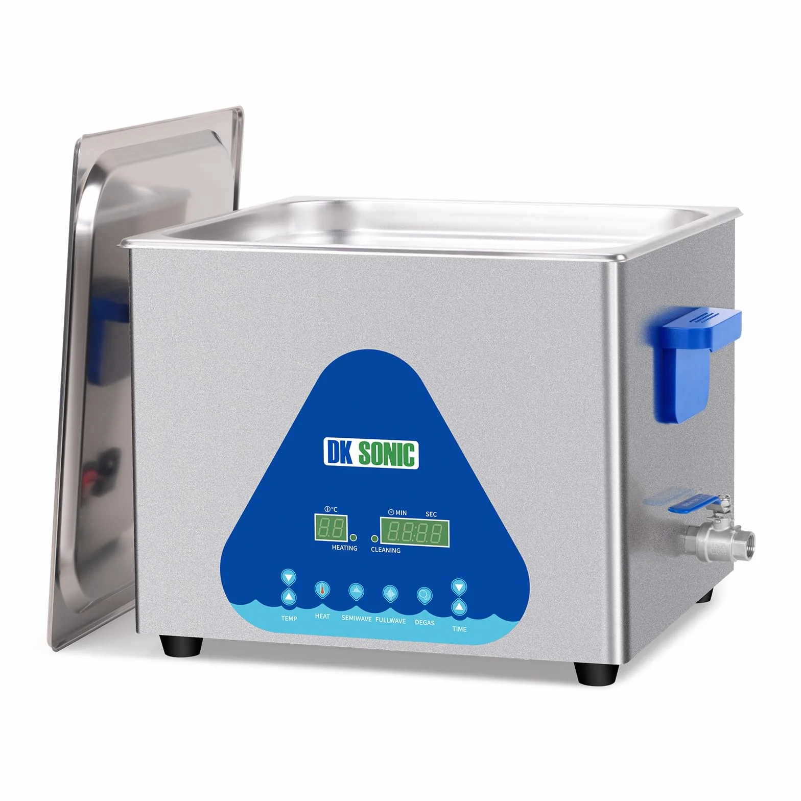 DK SONIC Przemysłowa Myjka Ultradźwiękowa 15L 360W z Grzaniem Timerem Cyfrowym