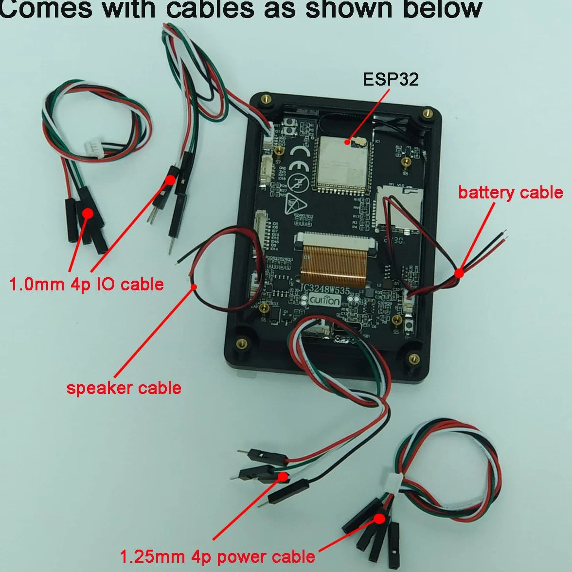 ESP32-S3 3.5" IPS pojemnościowy ekran dotykowy JC3248W535C moduł TFT LCD 320x480