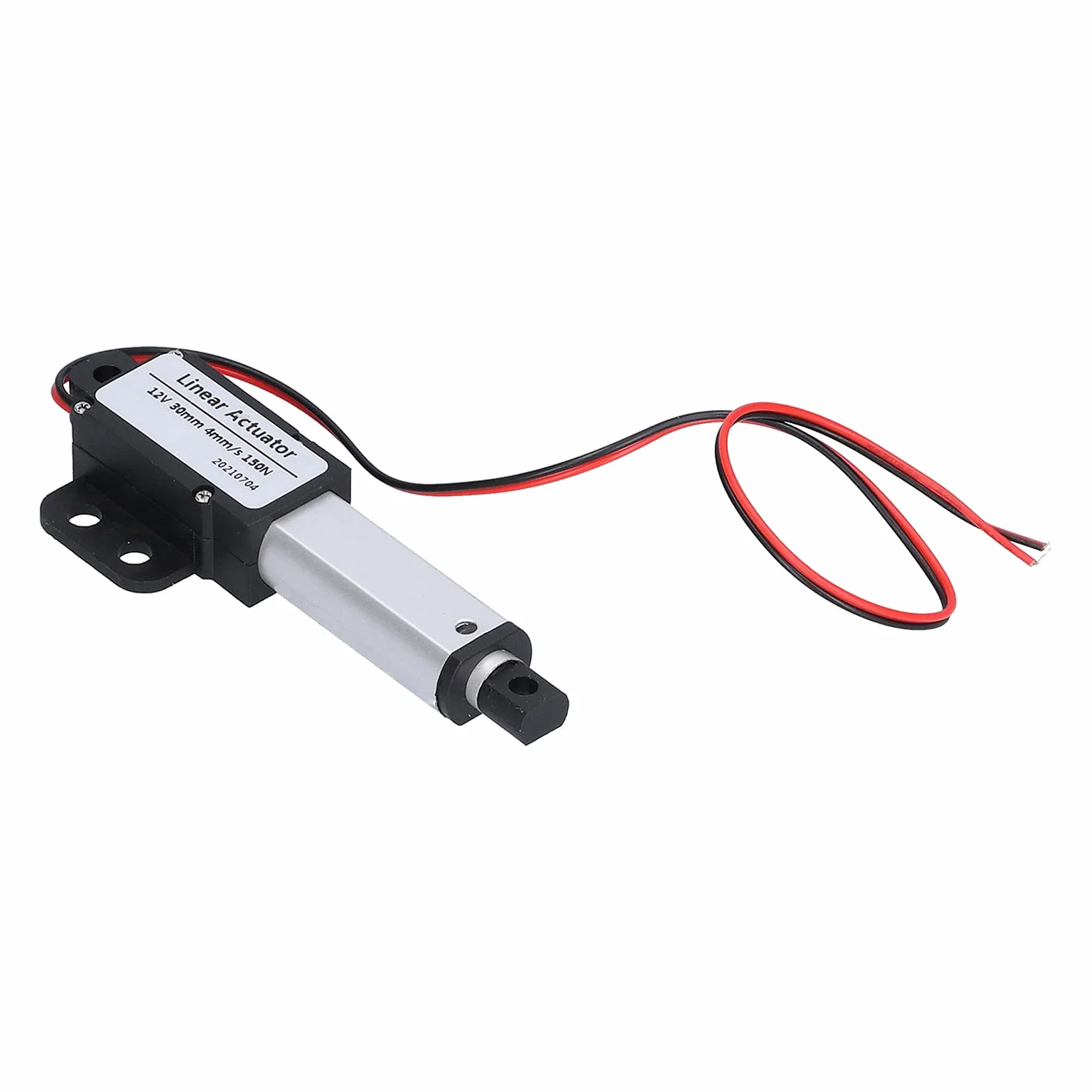Siłownik Liniowy Mini 30mm DC 12V Elektryczny 150N Ruchu Liniowego Ochrona Przed Zwarciem