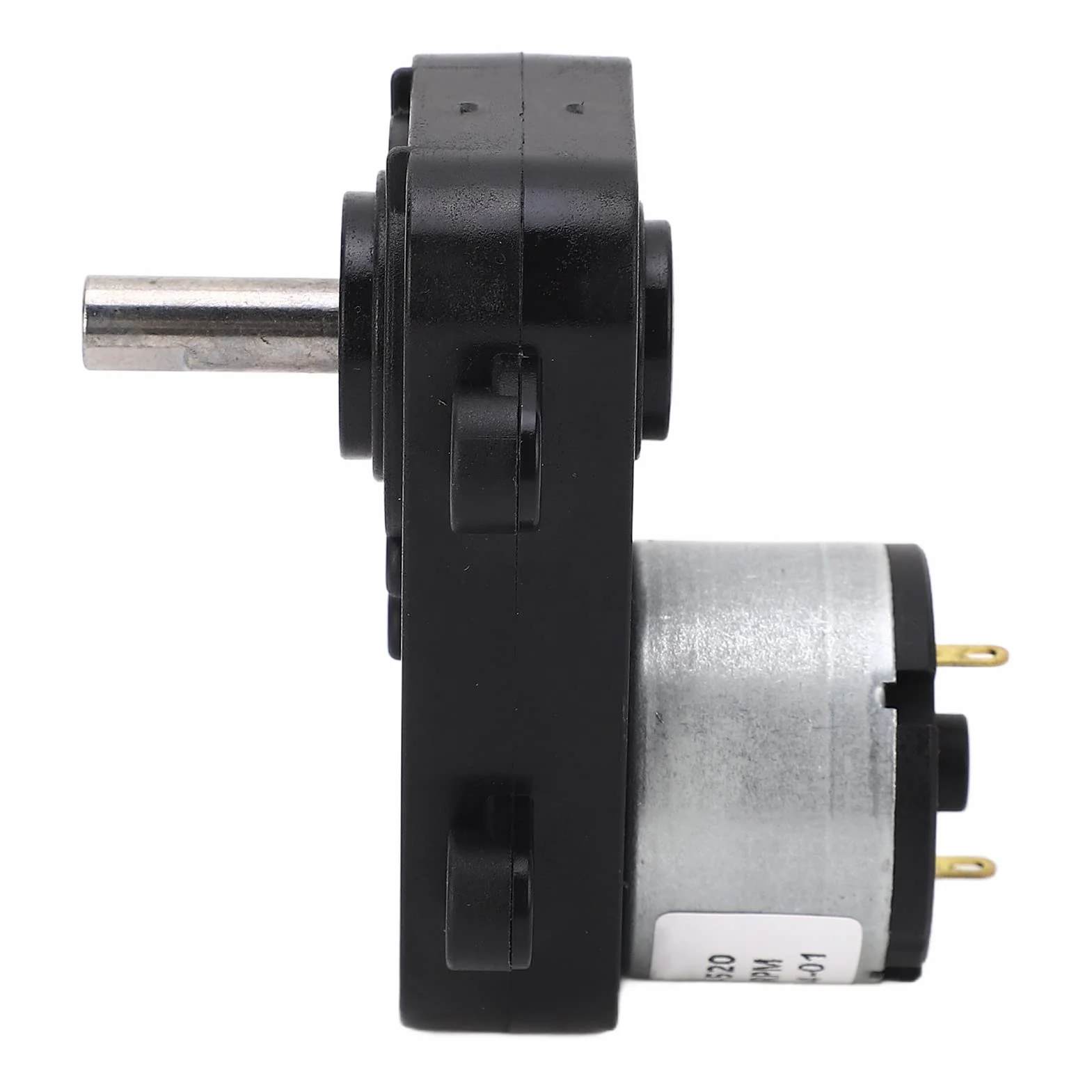 Silnik z przekładnią Prądu Stałego, Silnik z przekładnią ślimakową Samoblokujący Silnik z przekładnią redukcyjną DC 5 V 200 Obr./min do Elektroniki Automatyki, Silników