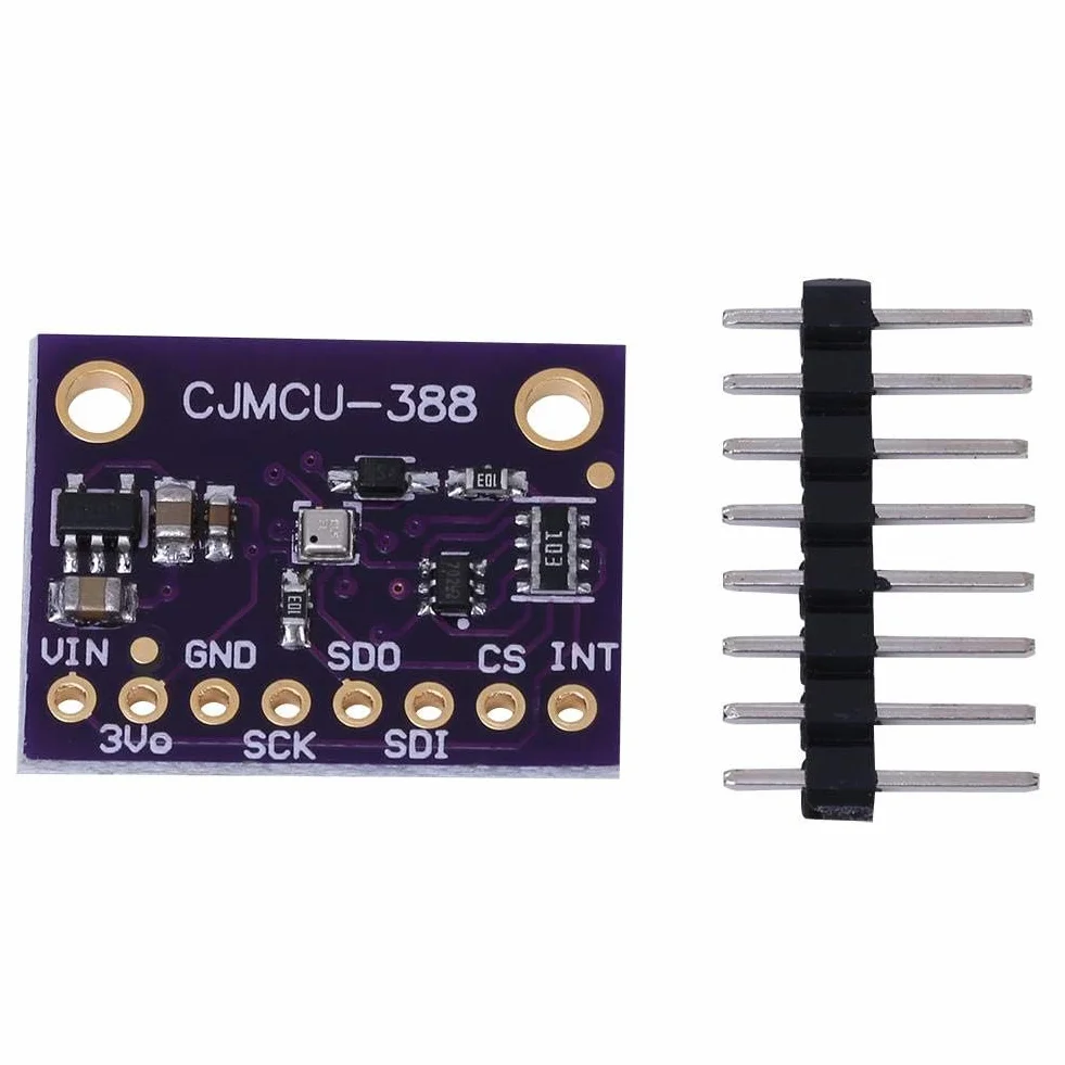 Cyfrowy czujnik ciśnienia powietrza 24-bitowy niski poziom hałasu CJMCU-388 BMP388 Interfejs I2C kompatybilny z Arduino,