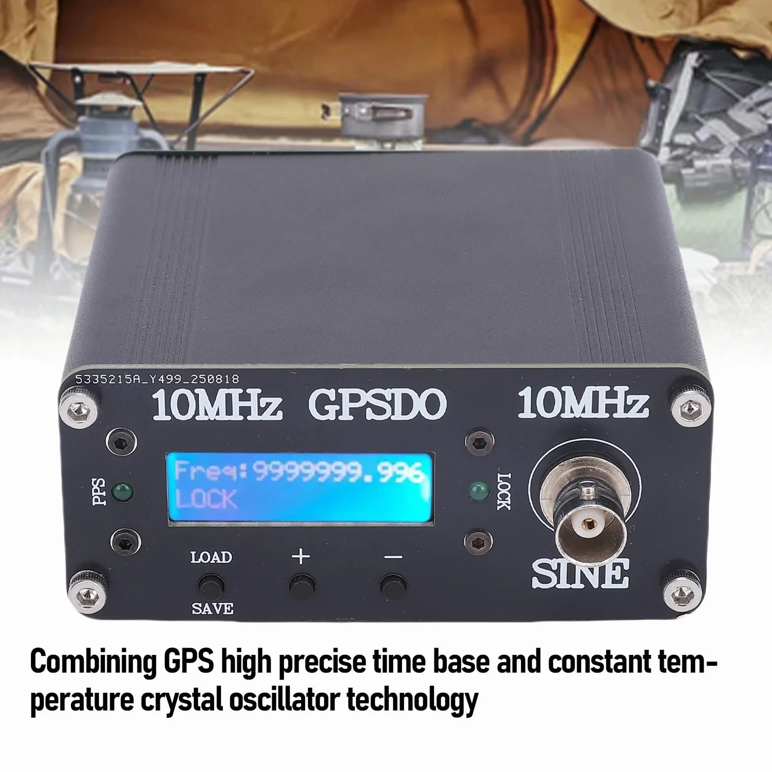 Eujgoov Dyscyplinowany Oscylator Oscylator 10 MHz Zegar Precyzyjny z Wyjściem 10 MHz dla Miernika Częstotliwości Dekoderu Audio
