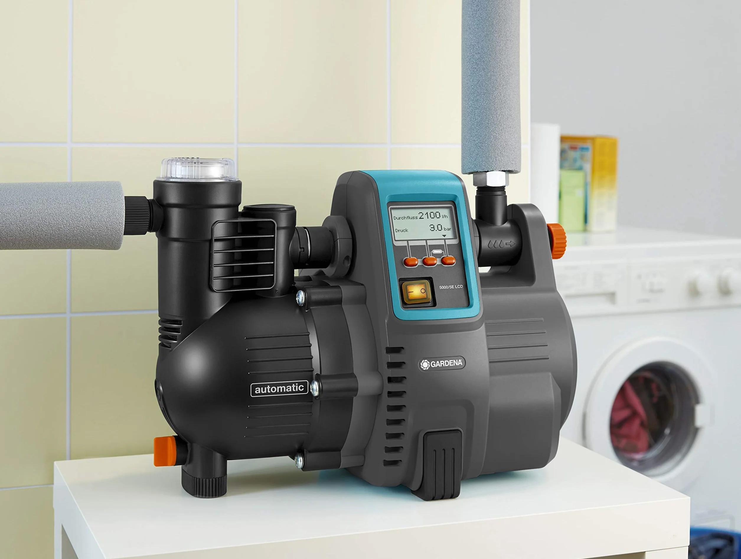Gardena Comfort 5000/5E LCD automatyczny hydrofor 5000 l/h 1300 W