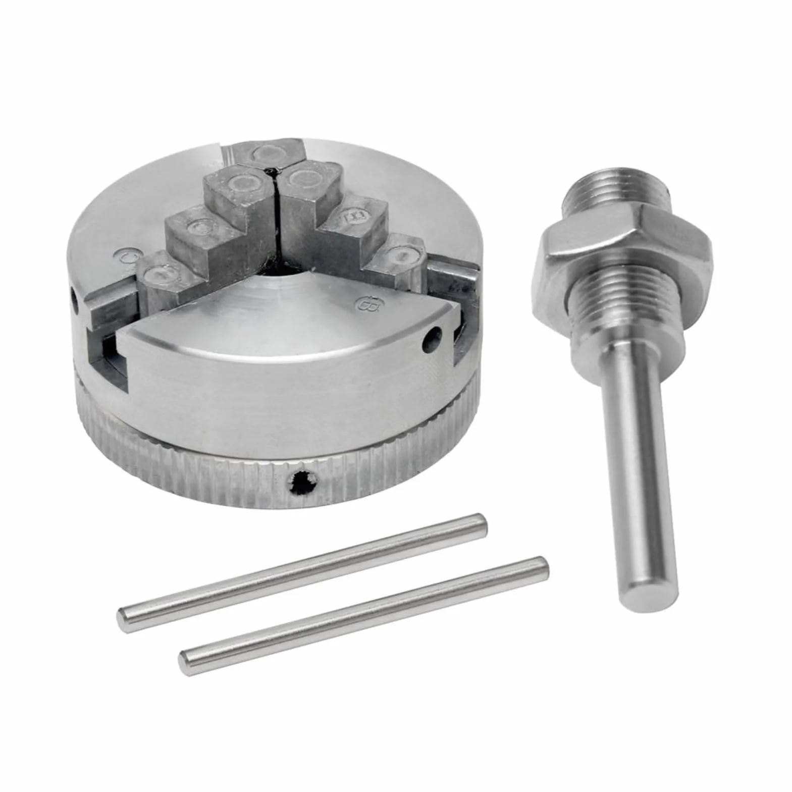 Uchwyt tokarski trójszczękowy M12 x 1, stop cynku, mini tokarka