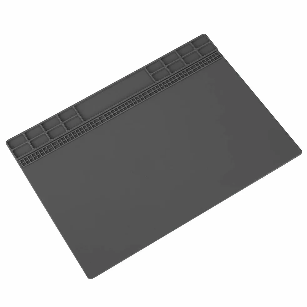 Magnetyczna mata lutownicza silikonowa antystatyczna odporna na wysokie temperatury