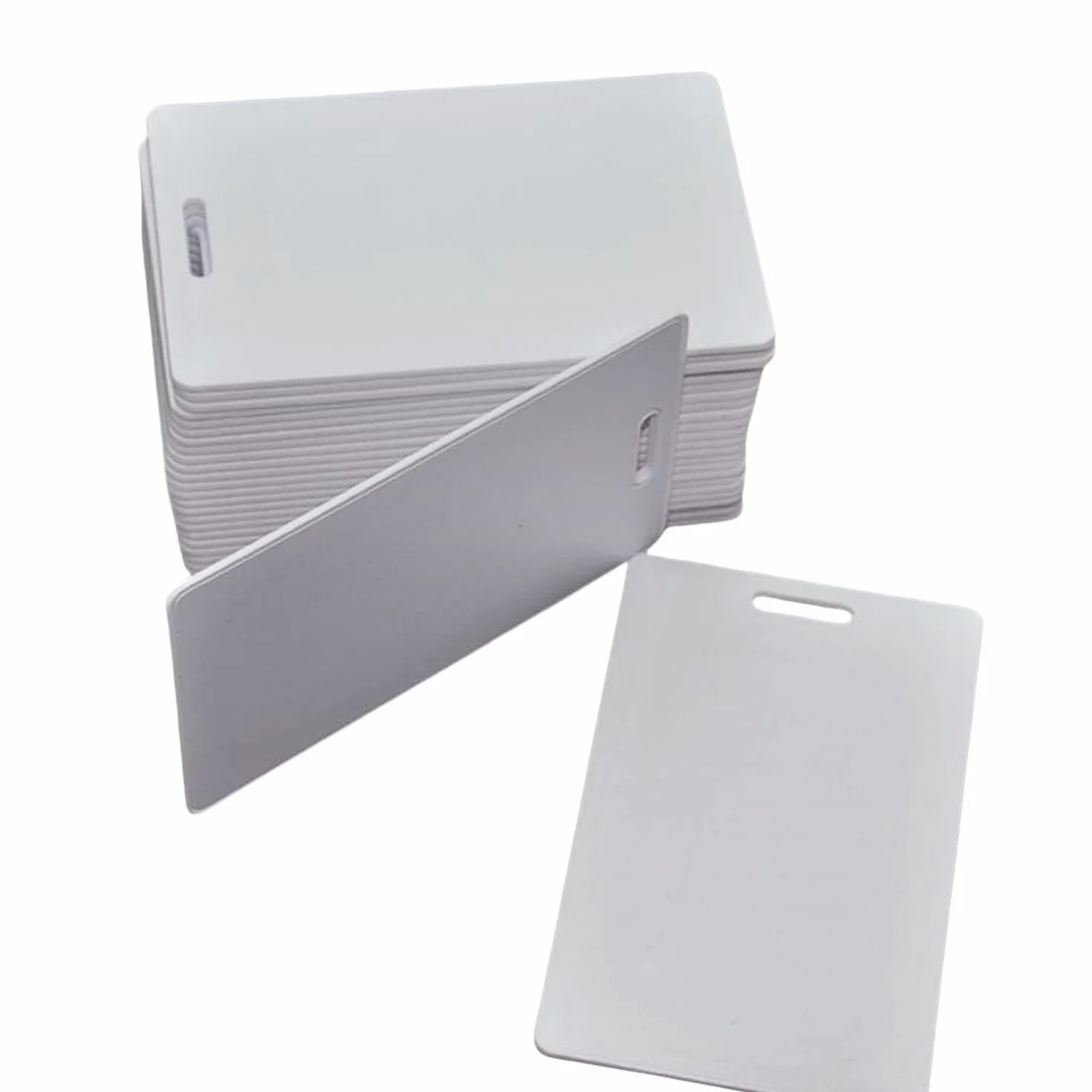 20 szt./partia RFID 125 kHz zapisywalny Rewrite T5577 zbliżeniowy dostęp biała karta o grubości 1,9 mm