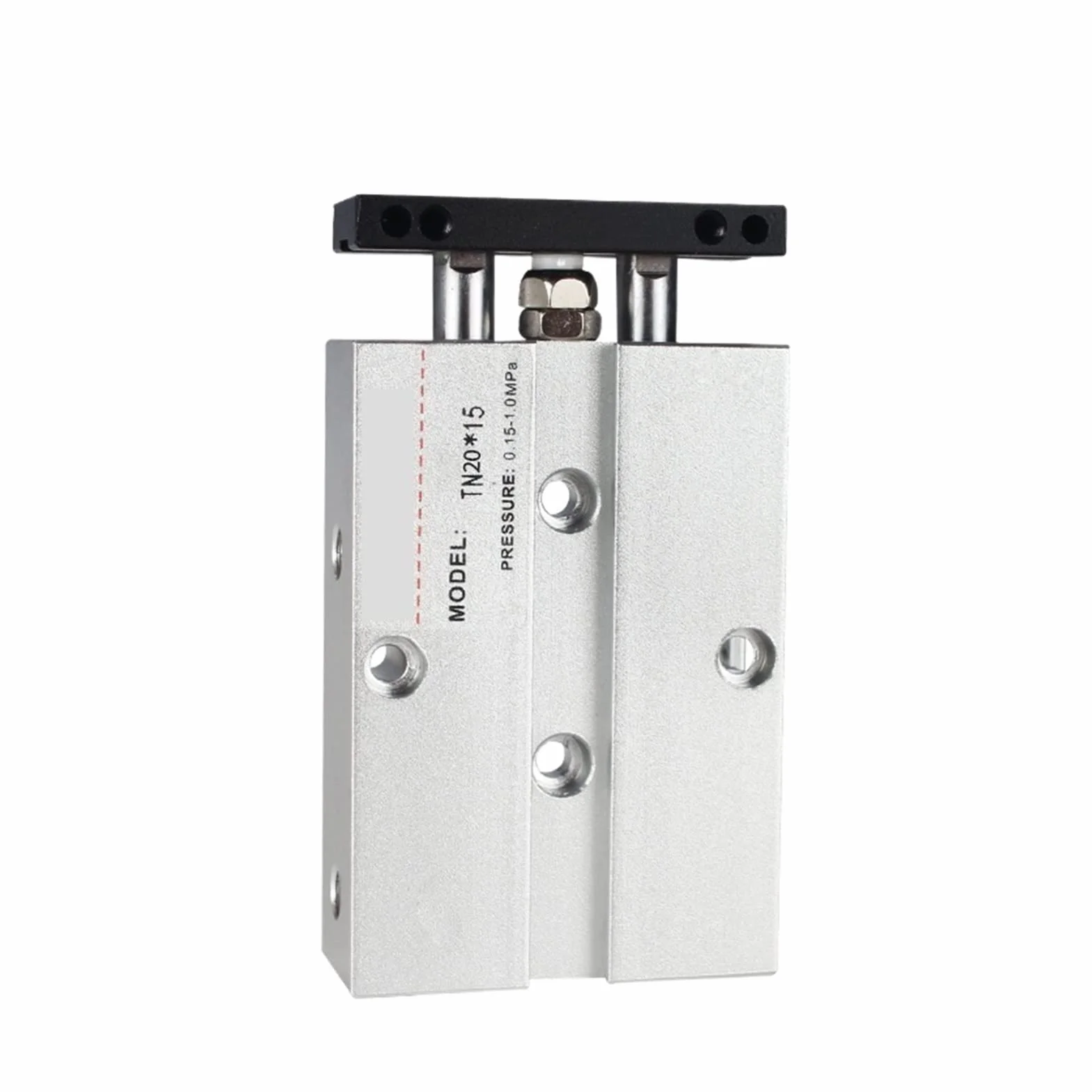 Siłownik pneumatyczny Aluminiowy pneumatyczny cylinder TN/TDA Podwójny cylinder z podwójnym prętem TN/TDA3 2x15/30/50/75 16 20 25 32(TN32*50)