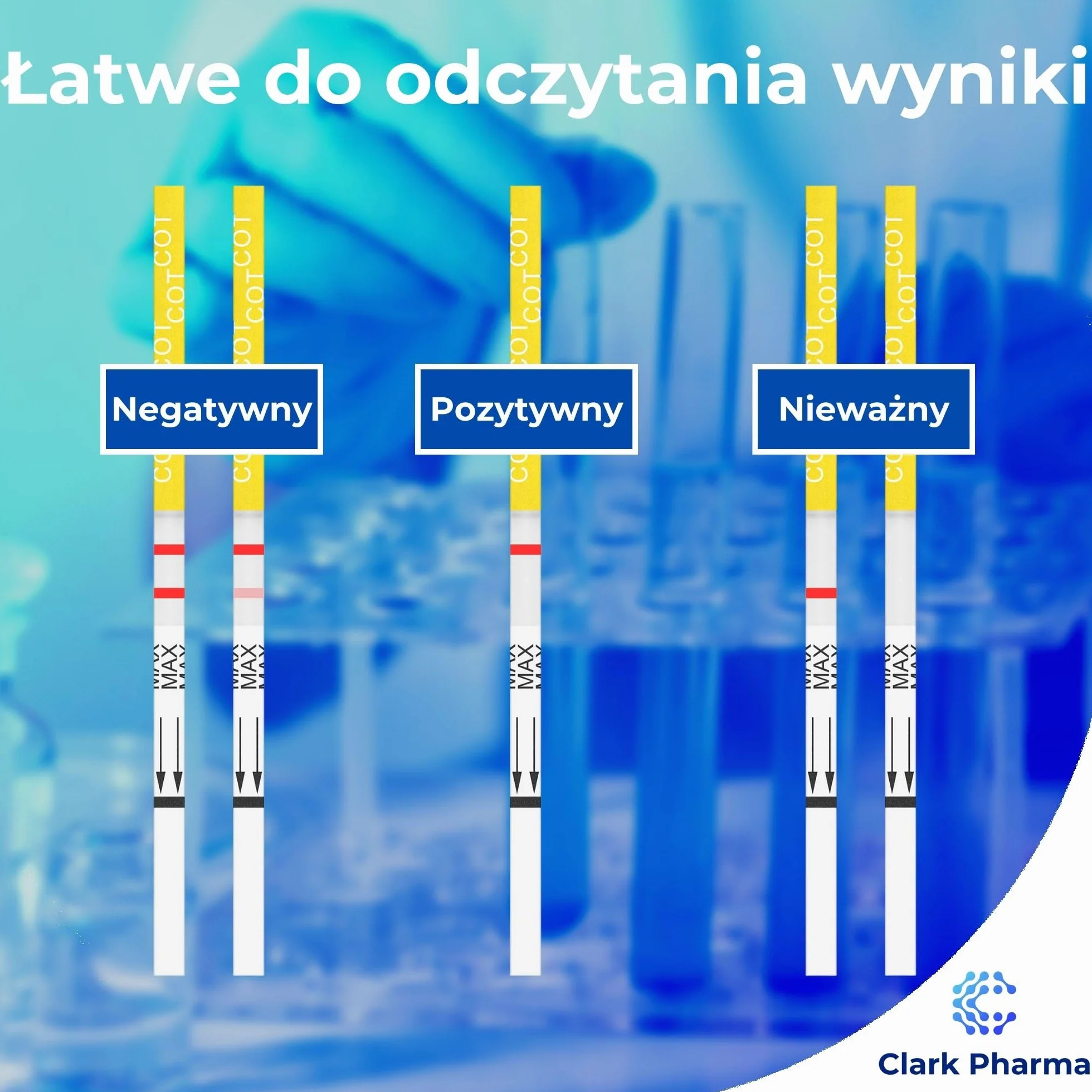 20 x Zestaw Testów na Vape | Test dla Palaczy | Zestaw Testów na Nikotynę | Test Moczu do Wykrywania Inhalacji Nikotyny (Kotyniny) | Zestaw Testów na Vaping