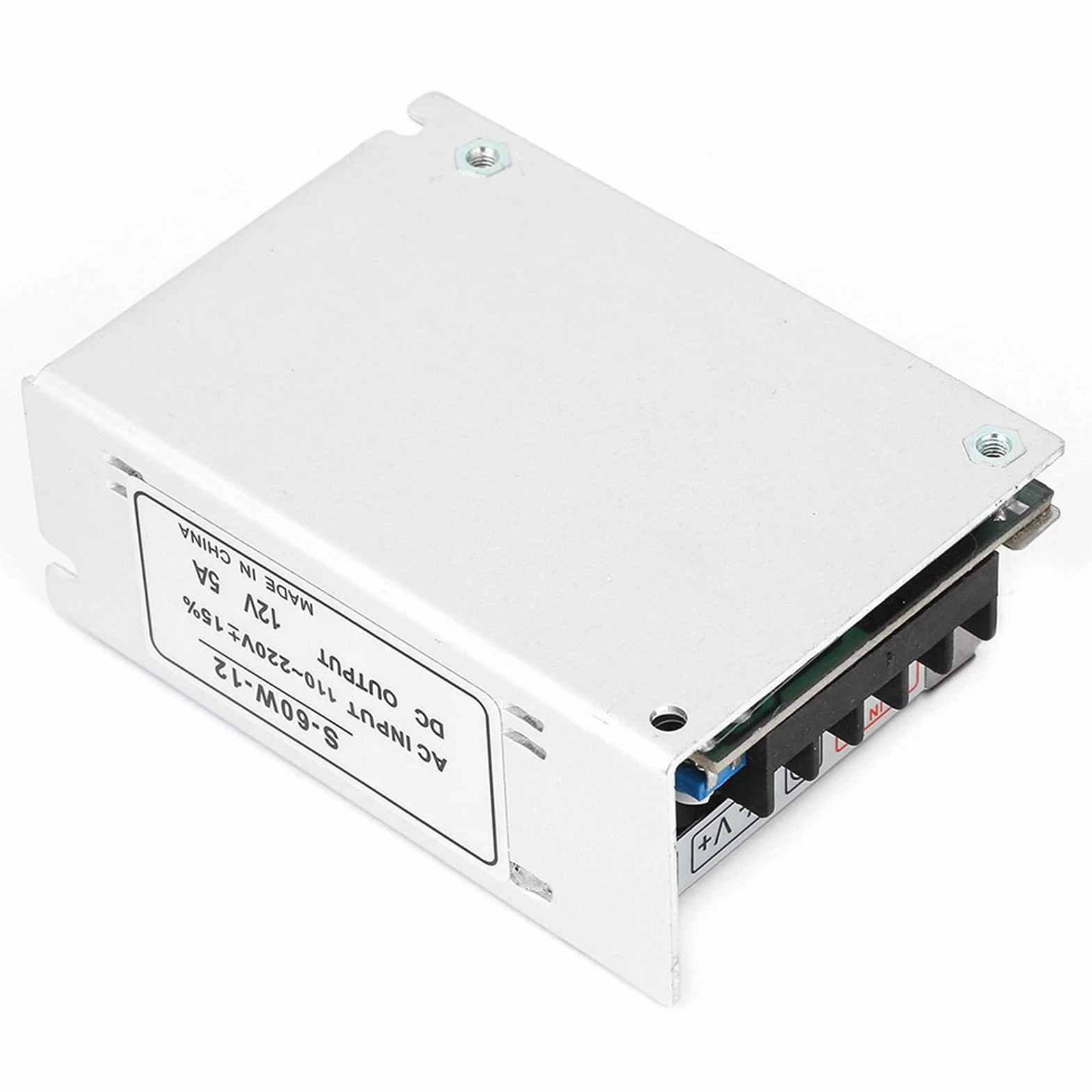 Zasilacz impulsowy 5A 12V AC/DC Regulowany 60W do LED