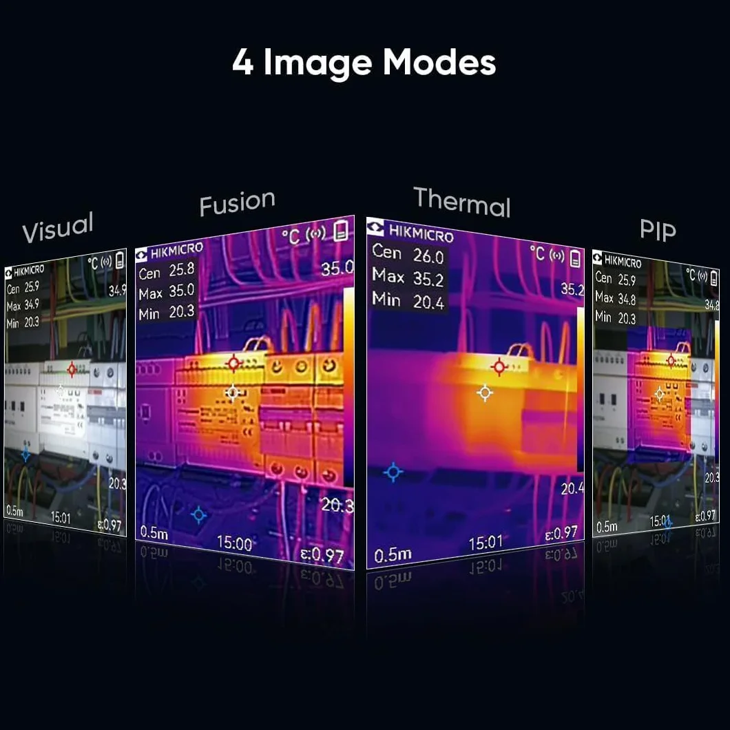 HIKMICRO B10 Kamera termowizyjna 256x192 IR 2MP 25Hz 3.2" LCD IP54 -20°C~550°C