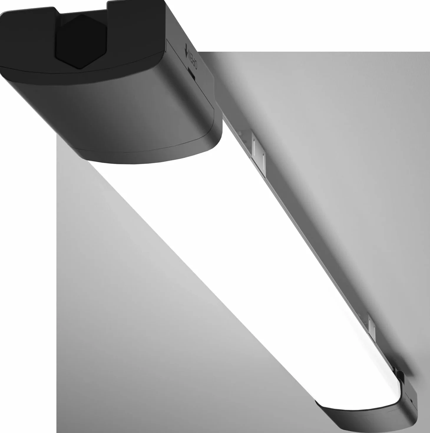 Modlicht Lampa LED do wilgotnych pomieszczeń, 60 cm, 18 W, 5000 K, zimna biel, 1980 lumenów, ultracienka, sufitowa, płaska, wodoodporna, IP65