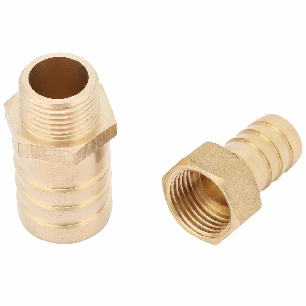 16 mm-16/19 / 25 mm mosiądz Fitting wąż zadzior złączka redukcyjna element łączący do rur prostych (16-25 mm)