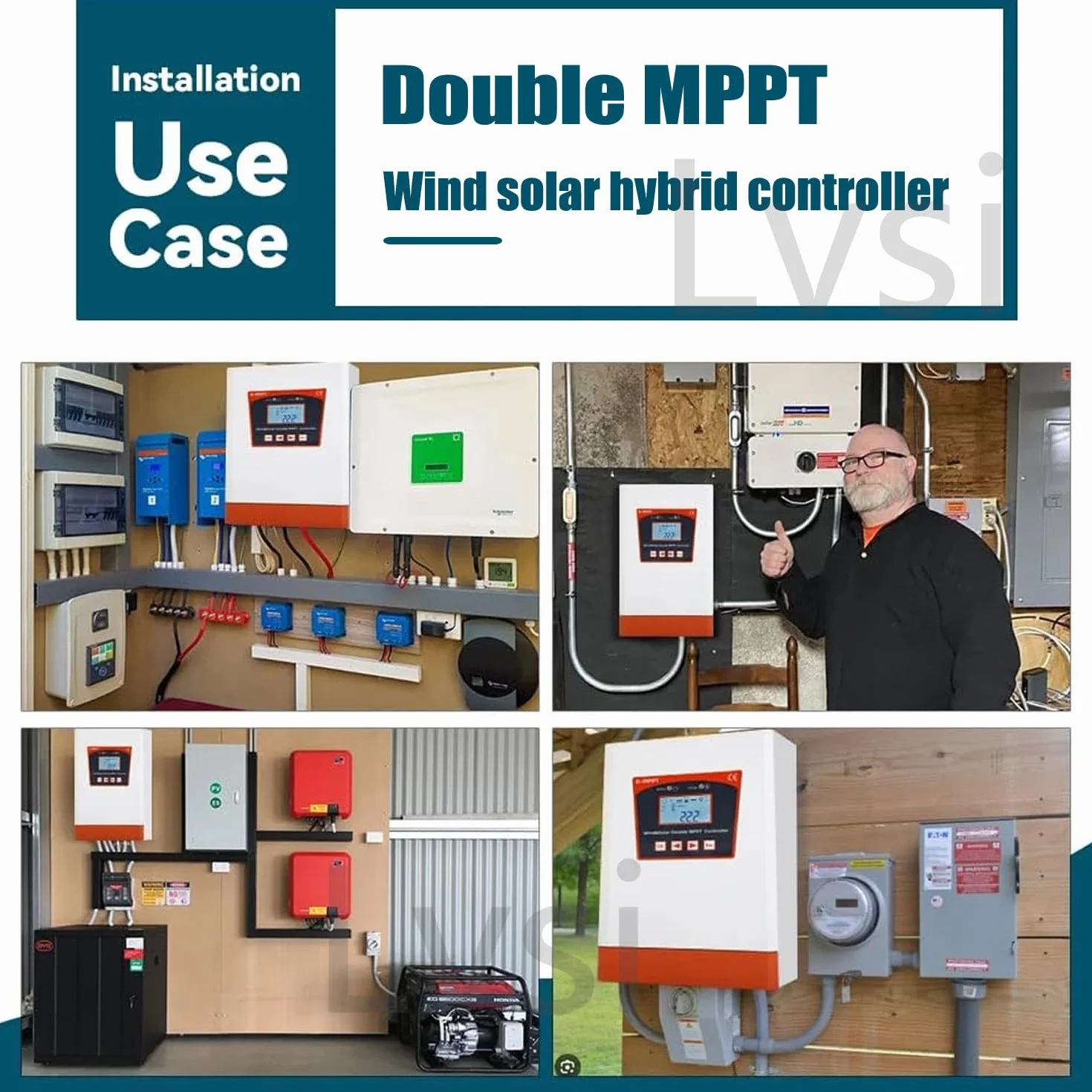 12000W Wiatr Solar Hybrydowy Kontroler Ładowania, Wiatr i Słońce Dodatkowy Kontroler, Generator Turbiny Wiatrowej, Panel Słoneczny, Automatyczny Kontroler, 8000W Wiatr+7000W Solar,10000W-24V/48VAuto
