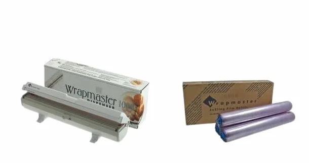 Zestaw Skuteczny Dystrybutor Wrapmaster 1000 i Folie Spożywcza 1000 z Polietylenu