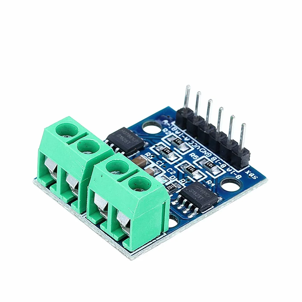 DollaTek Modu? sterownika silnika nap?dzanego silnikiem dwudrogowym do 2-kana?owego modu?u sterownika silnika Arduino