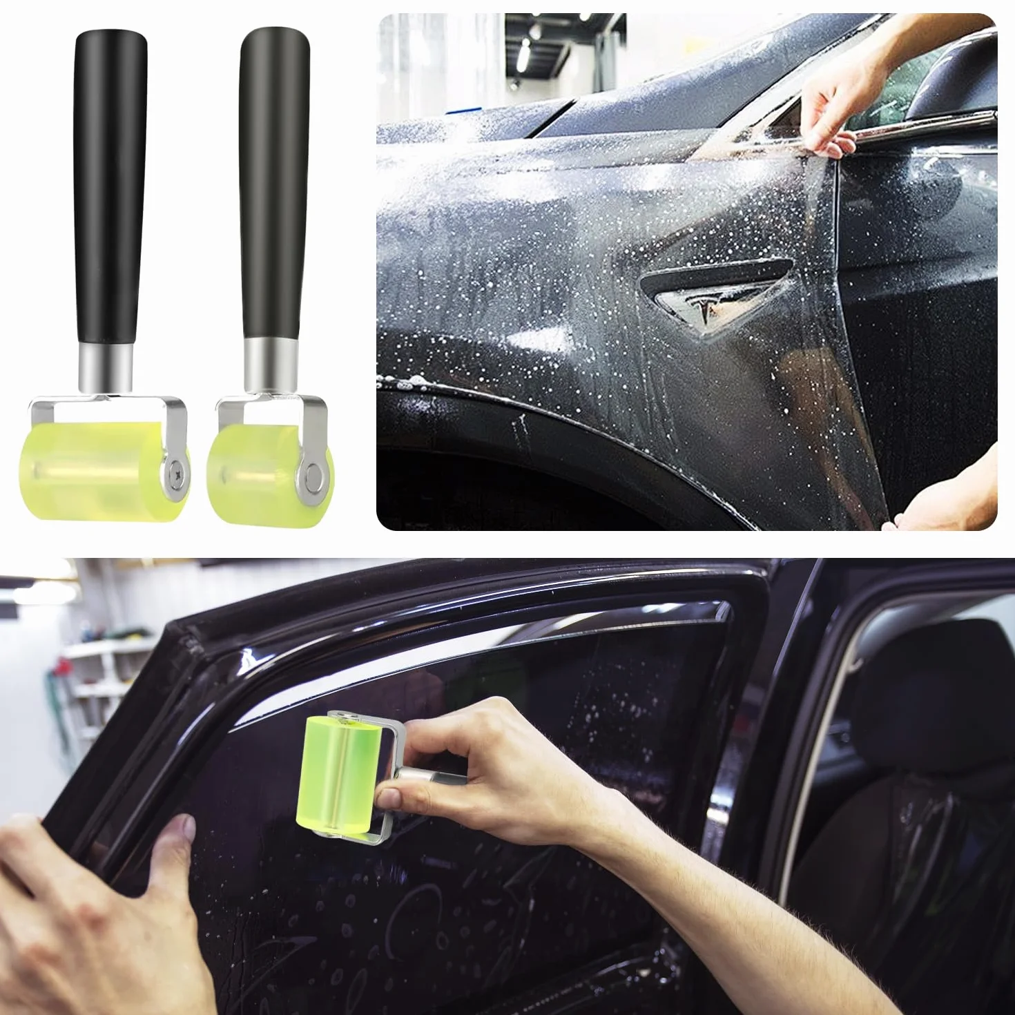 Rolka dociskowa 3 sztuki 3 mm 30 mm 50 mm profesjonalne rolki bez śladów