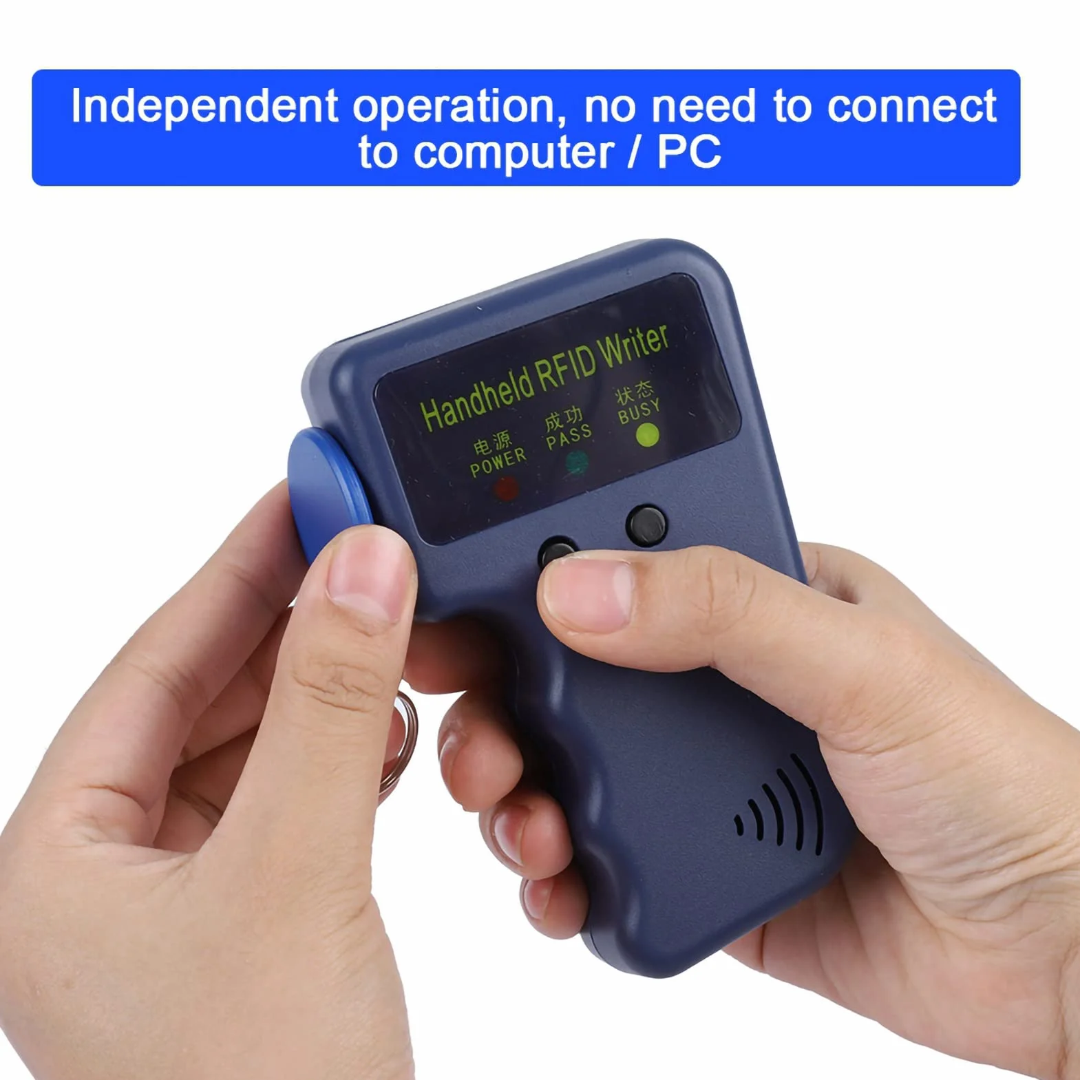 Handheld Card Writer Duplicator Reader 125KHz 13.56 MHz z Interfejsem USB dla Kart Identyfikacyjnych i Klawiszy