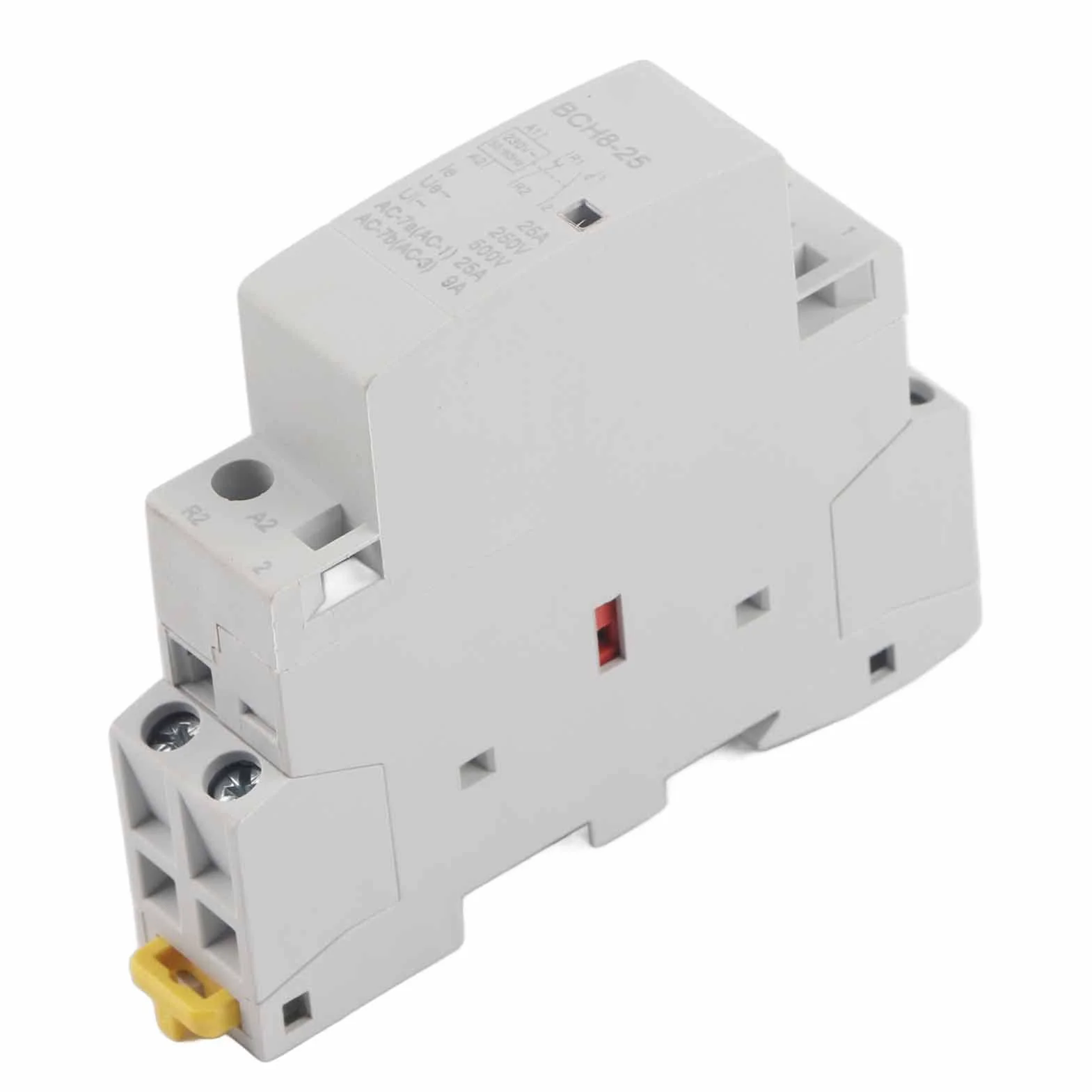 Stycznik AC 2P 25A 220V/230V 1NO 1NC 50/60Hz na szynę DIN