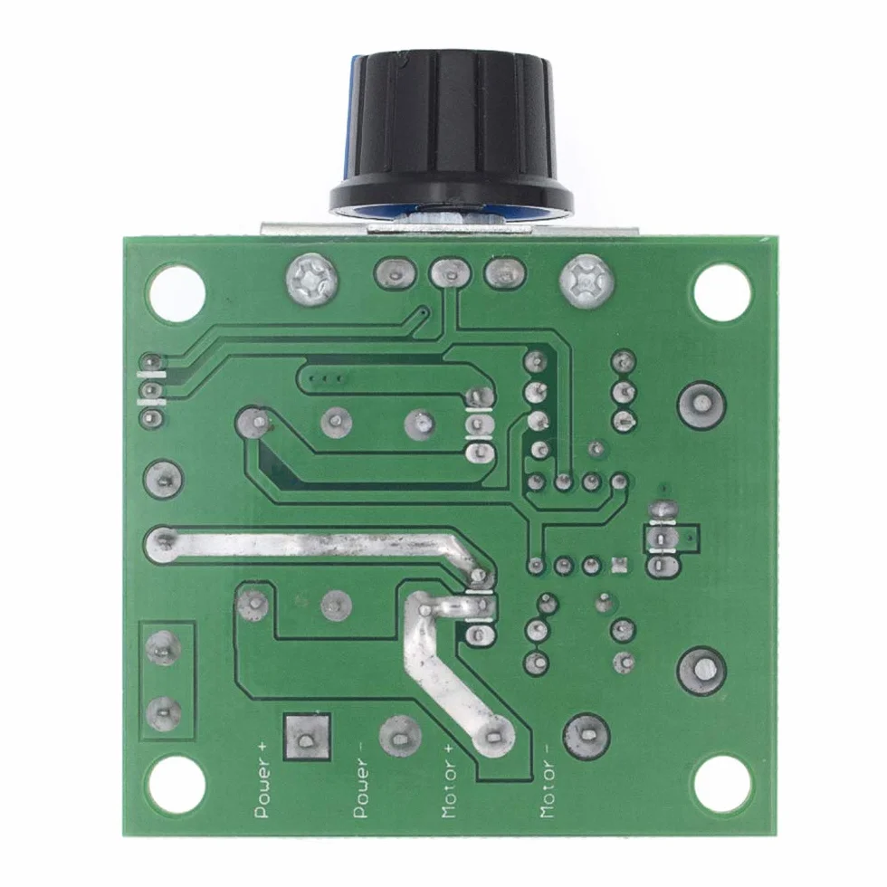 12 V ~ 40 V 10 A PWM DC regulator prędkości obrotowej silnika regulator napięcia, moduł regulacji prędkości obrotowej silnika do Arduino z bezpiecznikiem szklanym 10 A