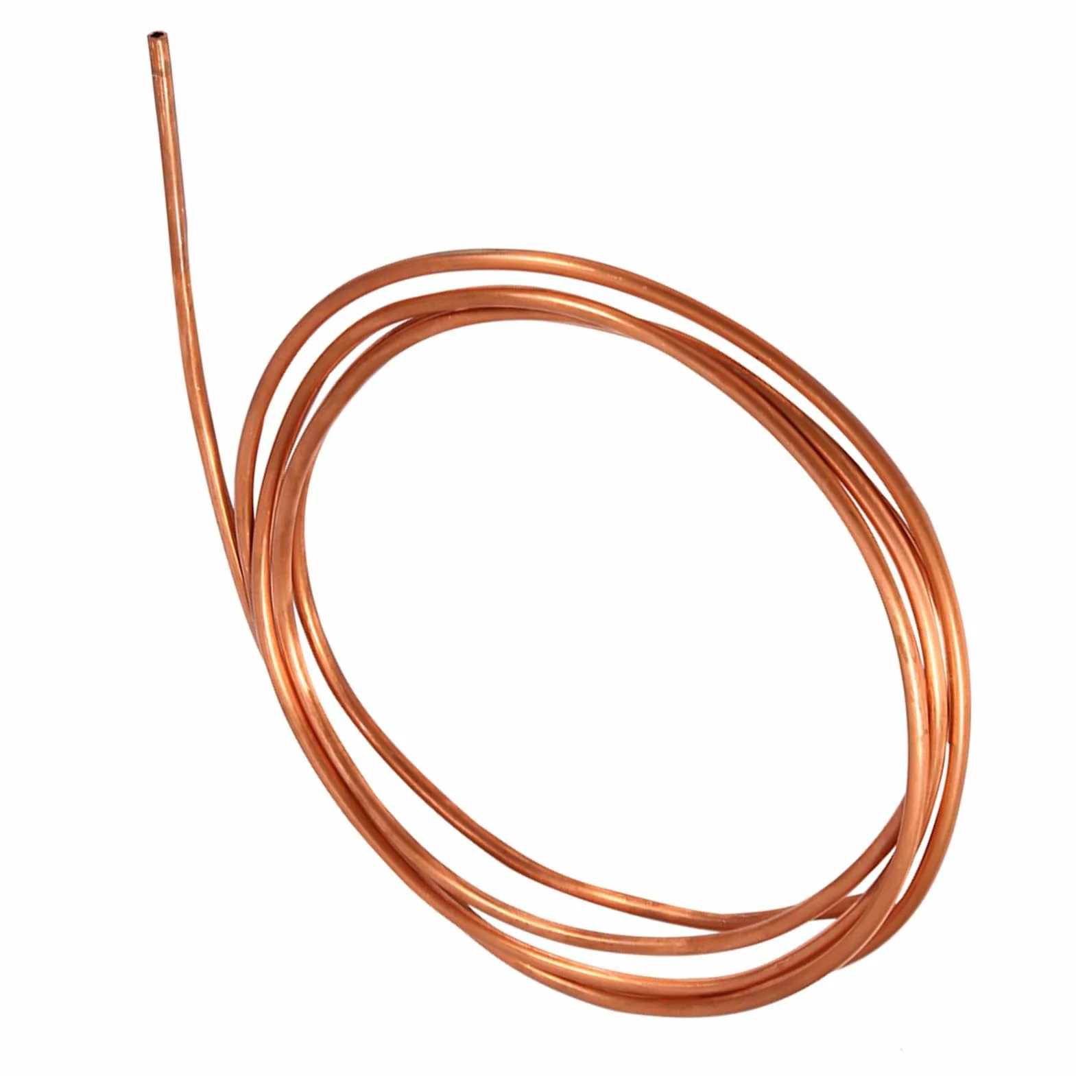 Hilitand 2 m miękka rura miedziana rura miedziana OD 4 mm x ID 3 mm do instalacji wodno-kanalizacyjnych, agregat zanurzeniowy, używany do produkcji instrumentów magnetycznych lub mierników
