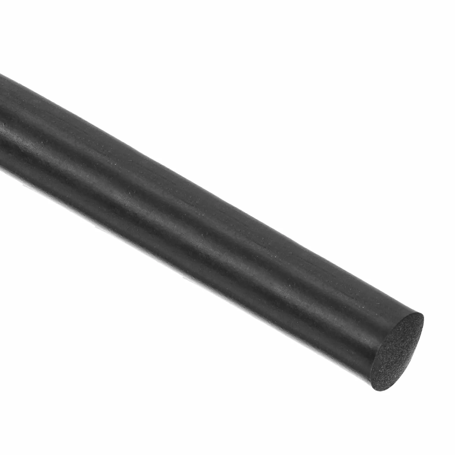QUARKZMAN Taśma uszczelniająca z pianki silikonowej, 10 mm OD 2,5 m (8 stóp) Uszczelka z pianki silikonowej z pianki gumowej piankowej do magazynu, czarna