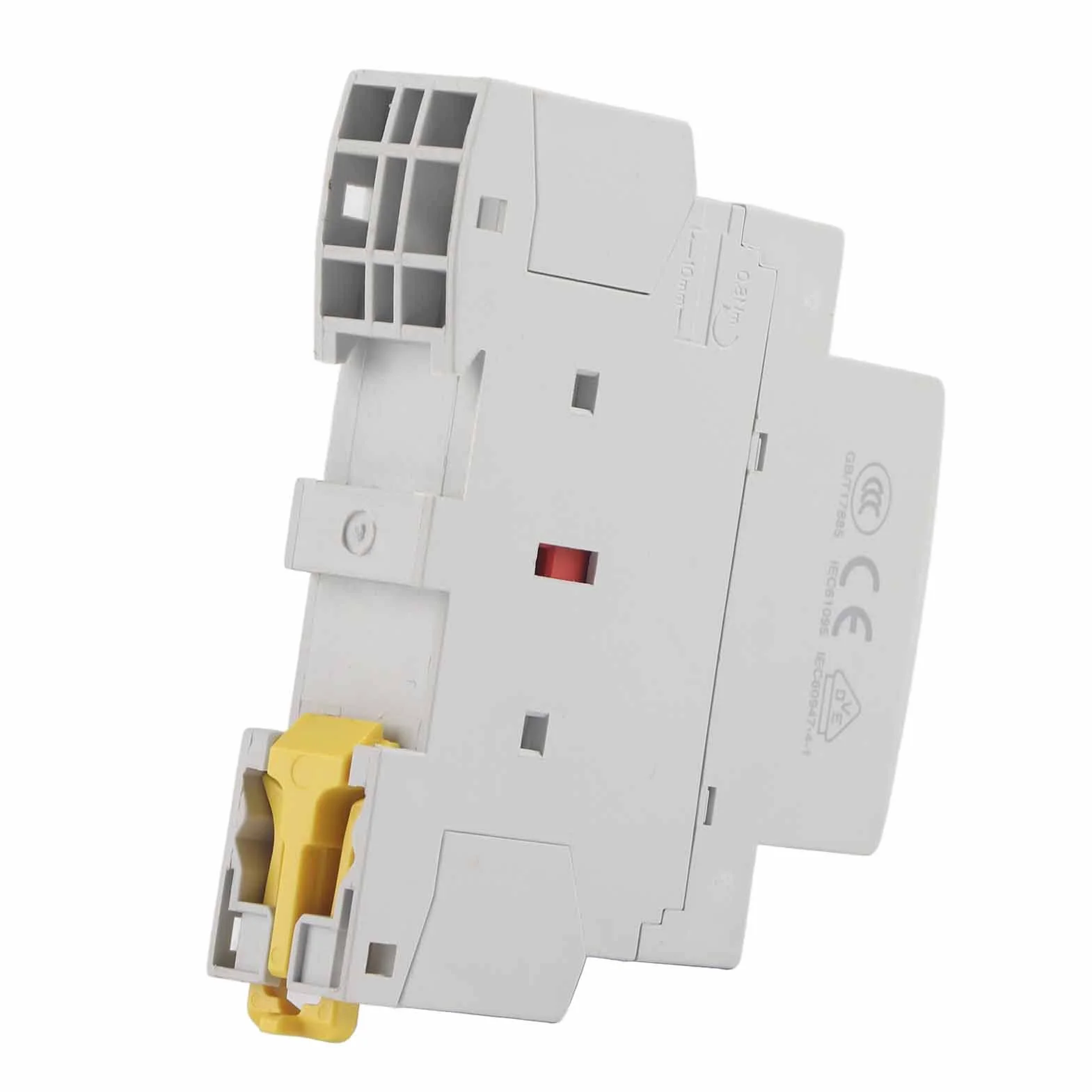Stycznik AC 2P 25A 220V/230V 1NO 1NC 50/60Hz na szynę DIN