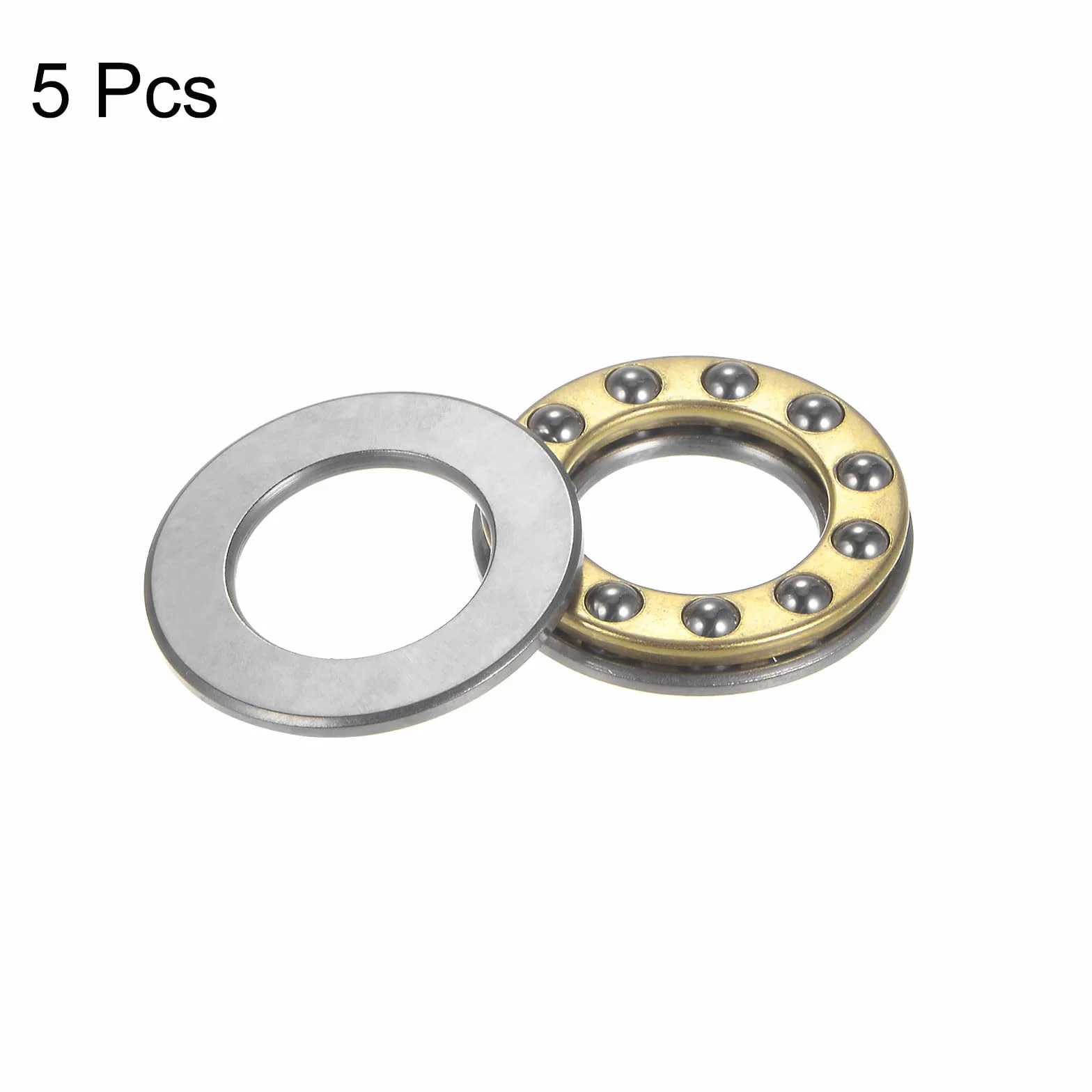 F12-21M Miniaturowe łożysko oporowe kulkowe 12 mm 21 mm 5 mm stal chromowana