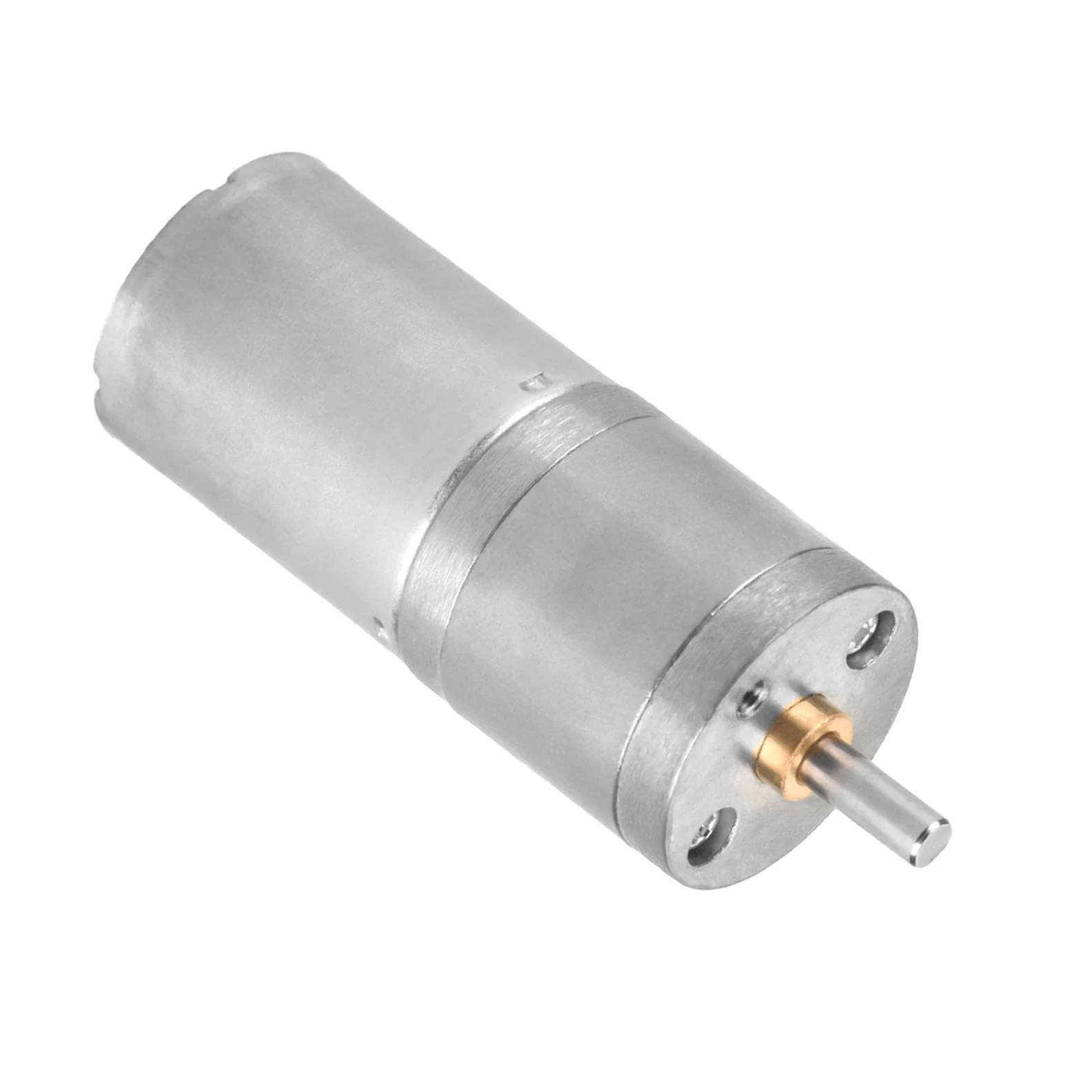 Silnik z przekładnią metalową, Elektryczny Motoreduktor z redukcją Prędkości 12 V i Prędkością 1000 Obr./min o Wysokim Momencie Obrotowym do Projektów Typu „zrób to sam”, z (12V