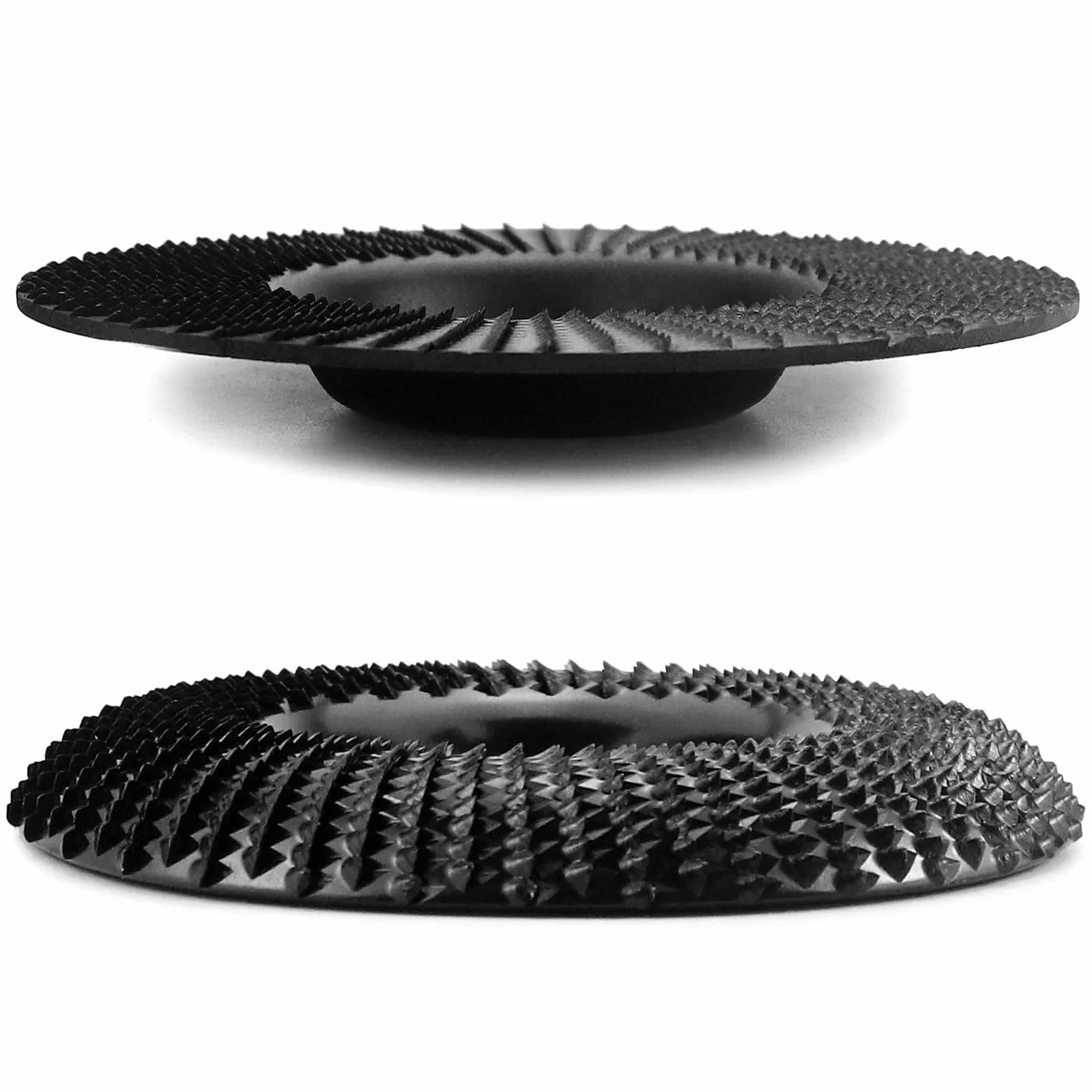 QWORK® 2 szt. frez do drewna tarcza tarnikowa Ø 125 mm x 22 mm, tarcza szlifierska do drewna, do materiałów niemetalicznych i nietwardych