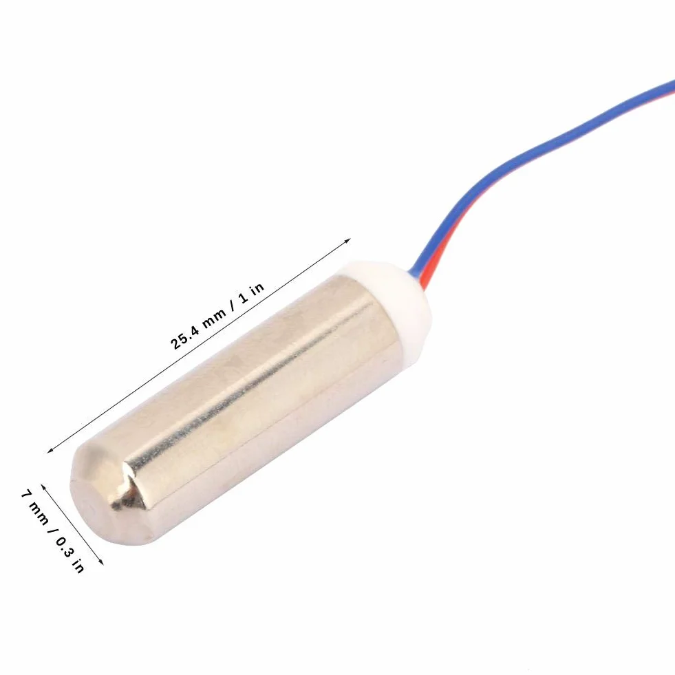 5PCS 1 * 0,3 Zoll kernloser Vibrationsmotor U/min Miniatur Micro Waterproof Coreless Vibrationsmotor für Massagegeräte