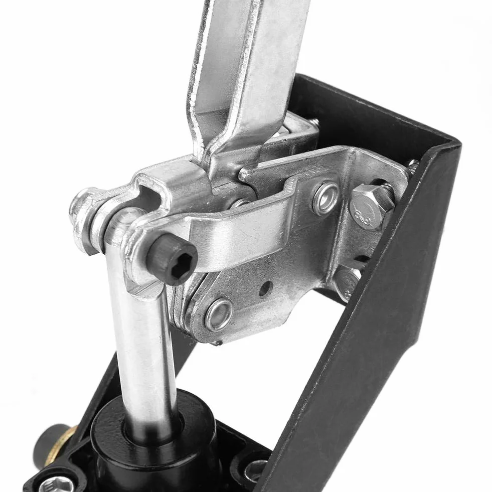 Pneumatische Klemme, 300 mm GH-12130 Professioneller Zylinder Pneumatische Niederhalteklemme Lufteinlassschnittstelle: M10 Zylinderspezifikation: SC32 * 50 Maximaler Arbeitsdruck: 9 kgf/cm² （0,9 mpa）