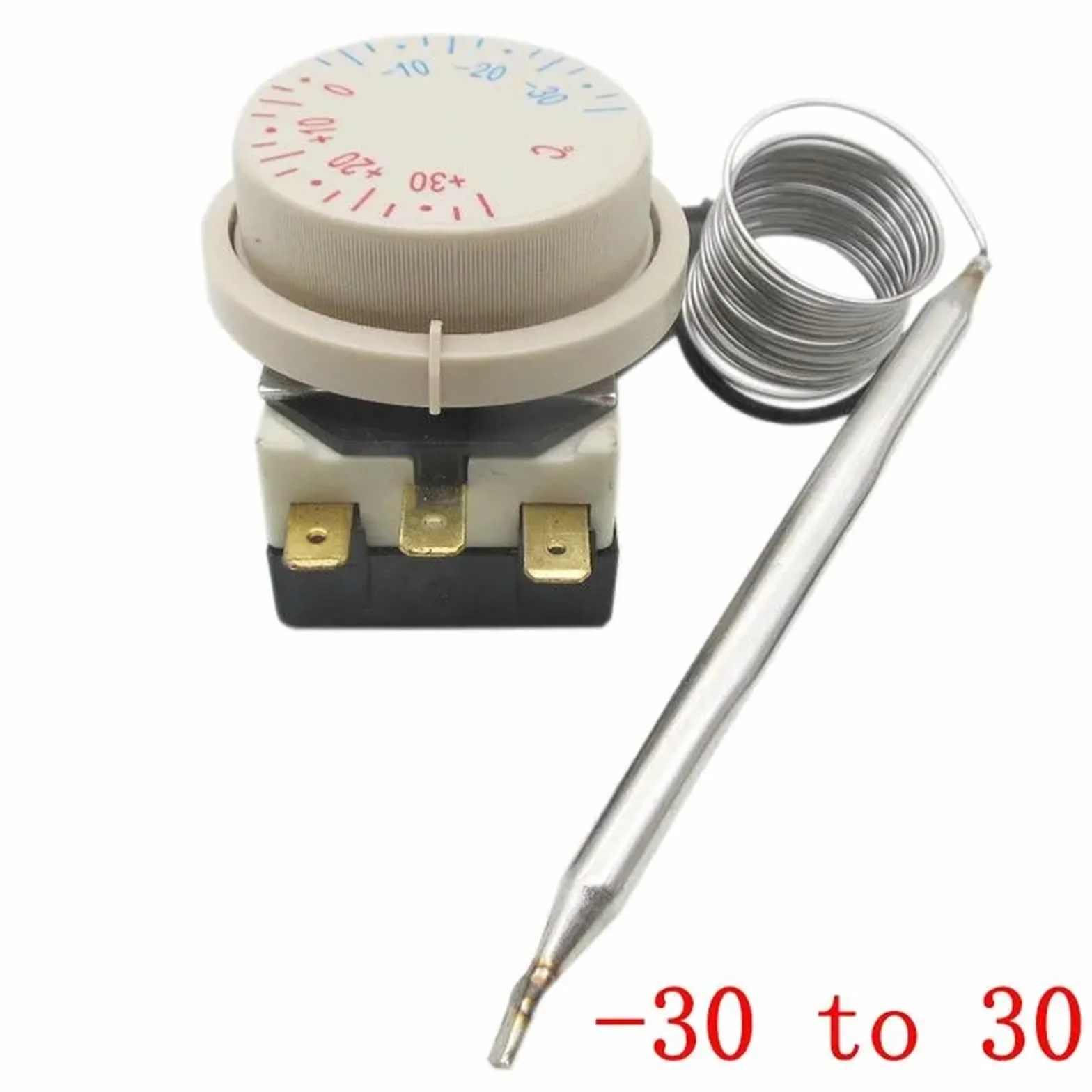 Pokrętło termostatu regulator temperatury TR(TW)711/N11 250V-380V 16A -30 do +30°C do lodówki zamrażarki