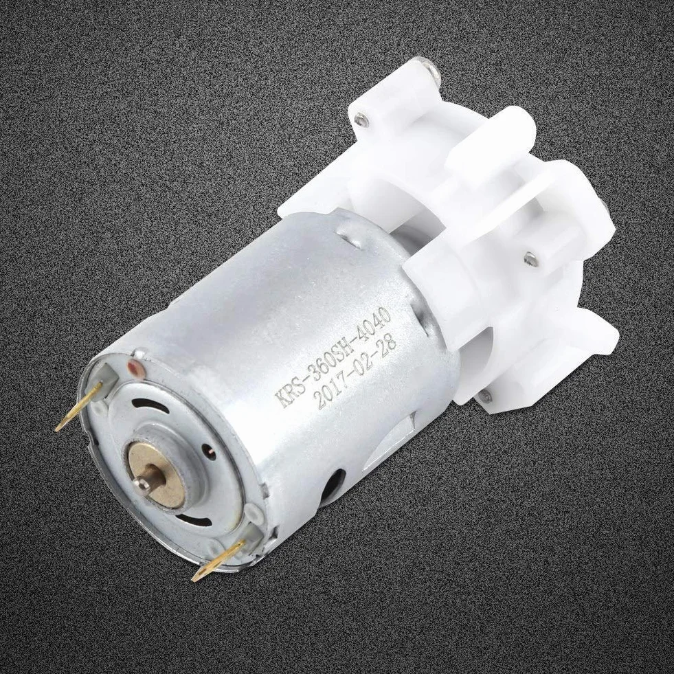 Pompa 12v Dc 3-12v Mini Samozasysająca, Pompy Pompy Zębate Przekładnia Mikro Pompa Zębata do Narzędzia do Pompowania Wody w Akwarium z Silnikiem 360SH