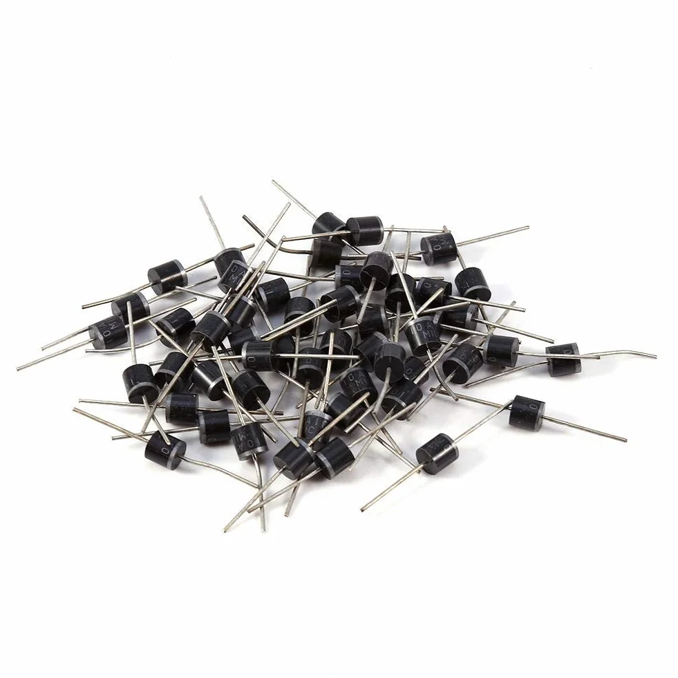 Diody 10A10 10A 1000V do obwodu prostownika samochodowego, 50 sztuk