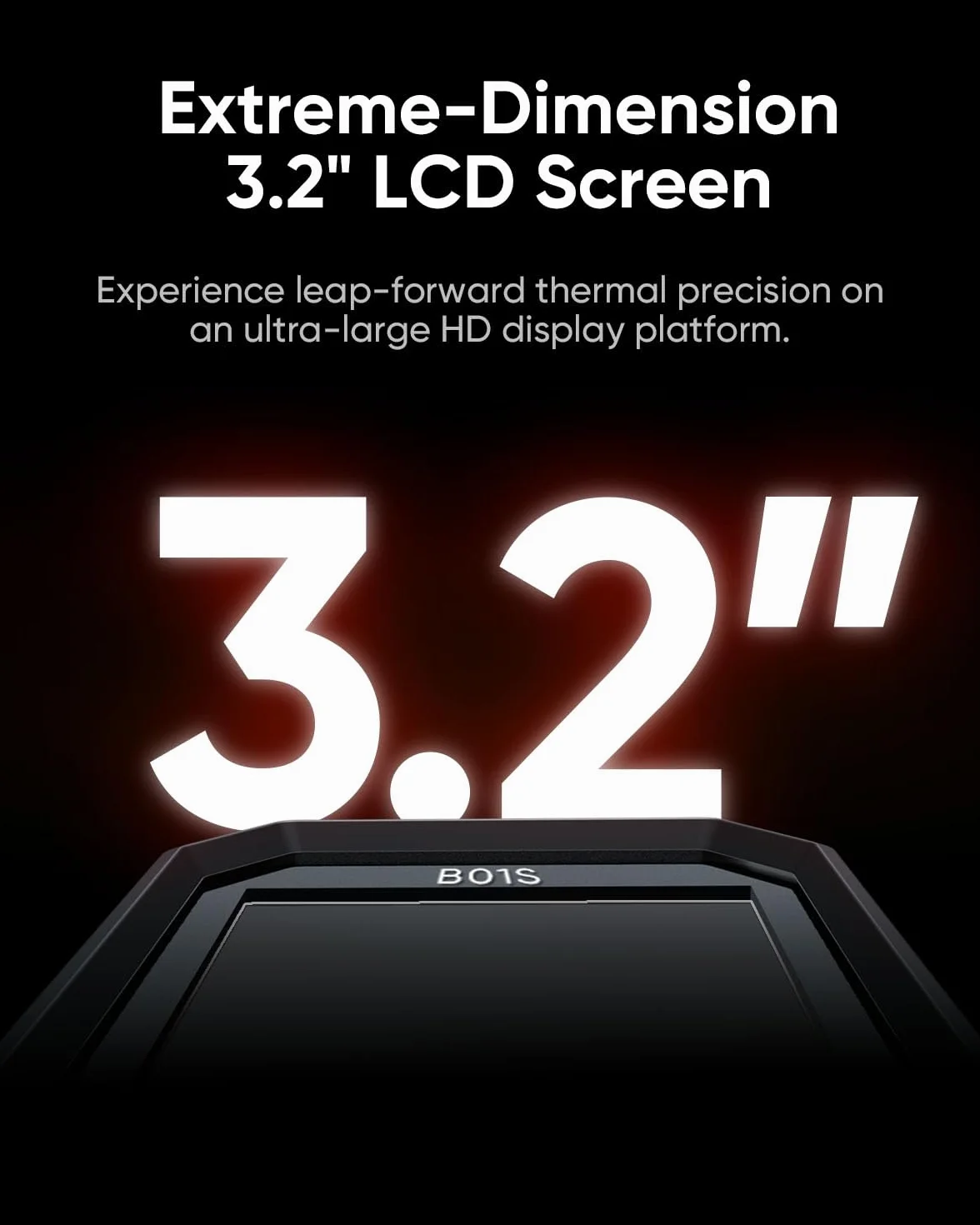 Kamera termowizyjna HIKMICRO B01S SuperIR 256 x 192 rozdzielczość IR, WiFi, 25 Hz, wyświetlacz LCD o rozdzielczości 640 x 480 pikseli, NETD< 40 mk, -20°C ~ 550°C kamera termiczna z analizą komputera