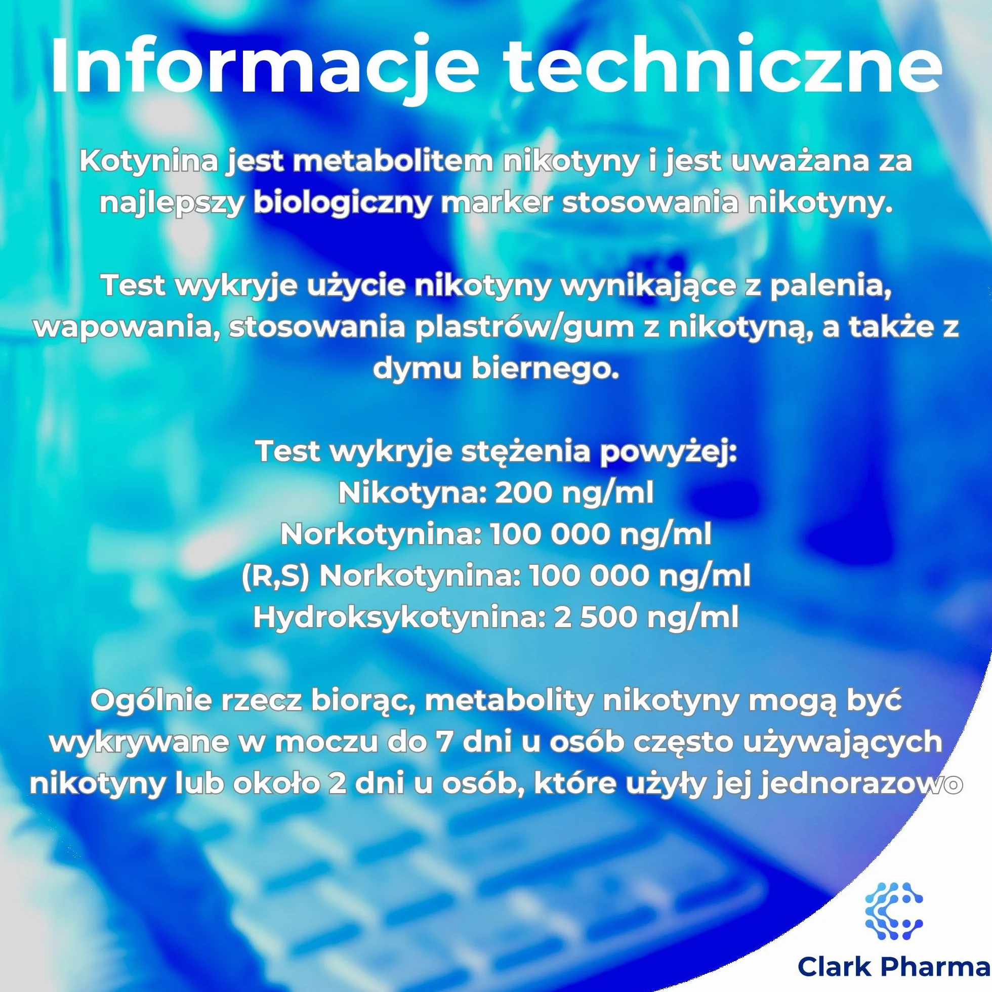 20 x Zestaw Testów na Vape | Test dla Palaczy | Zestaw Testów na Nikotynę | Test Moczu do Wykrywania Inhalacji Nikotyny (Kotyniny) | Zestaw Testów na Vaping