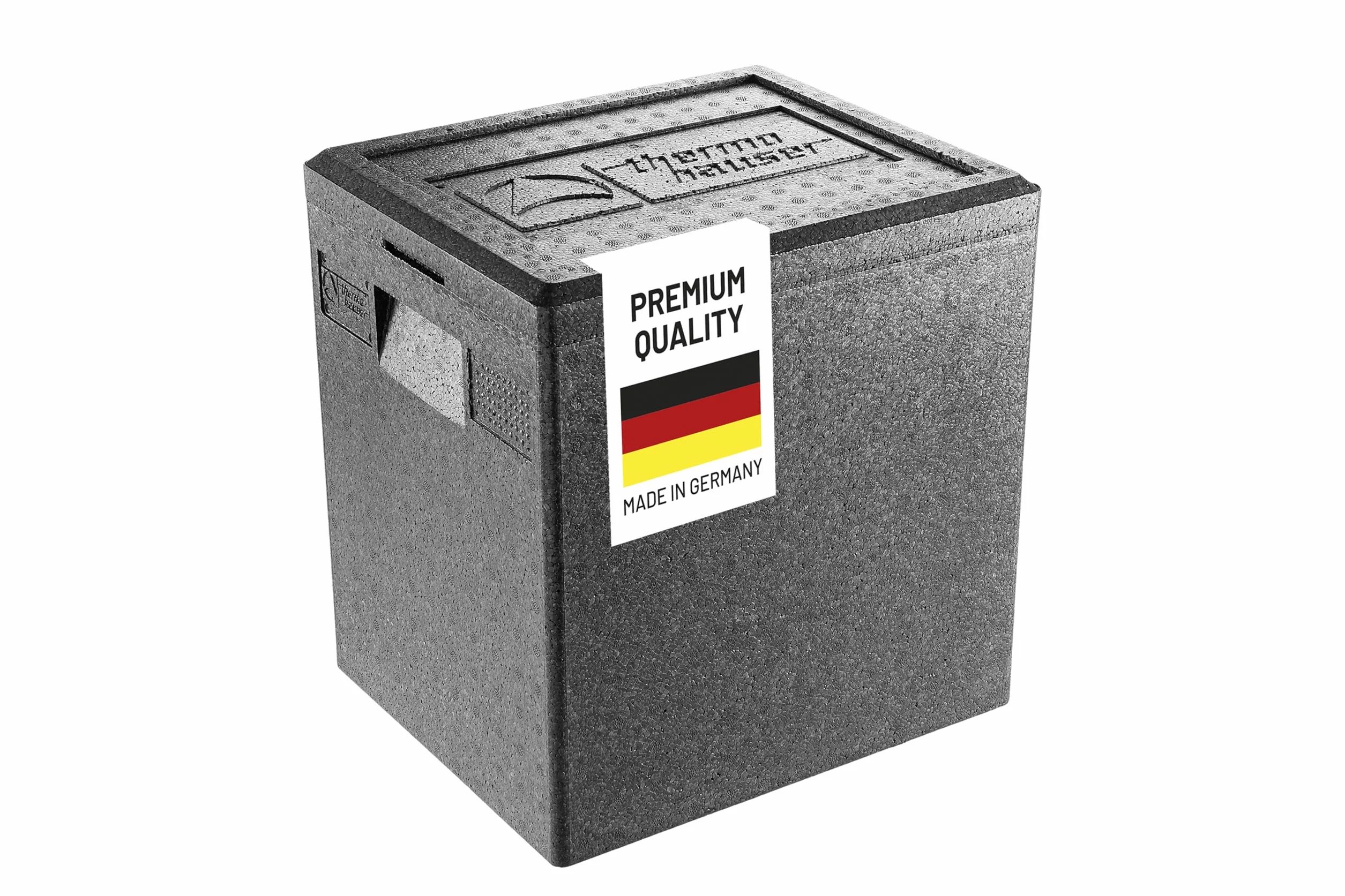 thermohauser EPP GN 1/2 pojemnik termiczny z pokrywką 31 litrów 39 x 33 x 41 cm